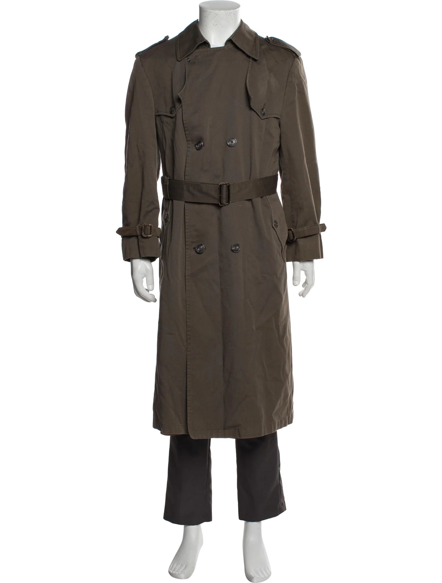 Christian Dior Monsieur Vintage Trench Coat Size L