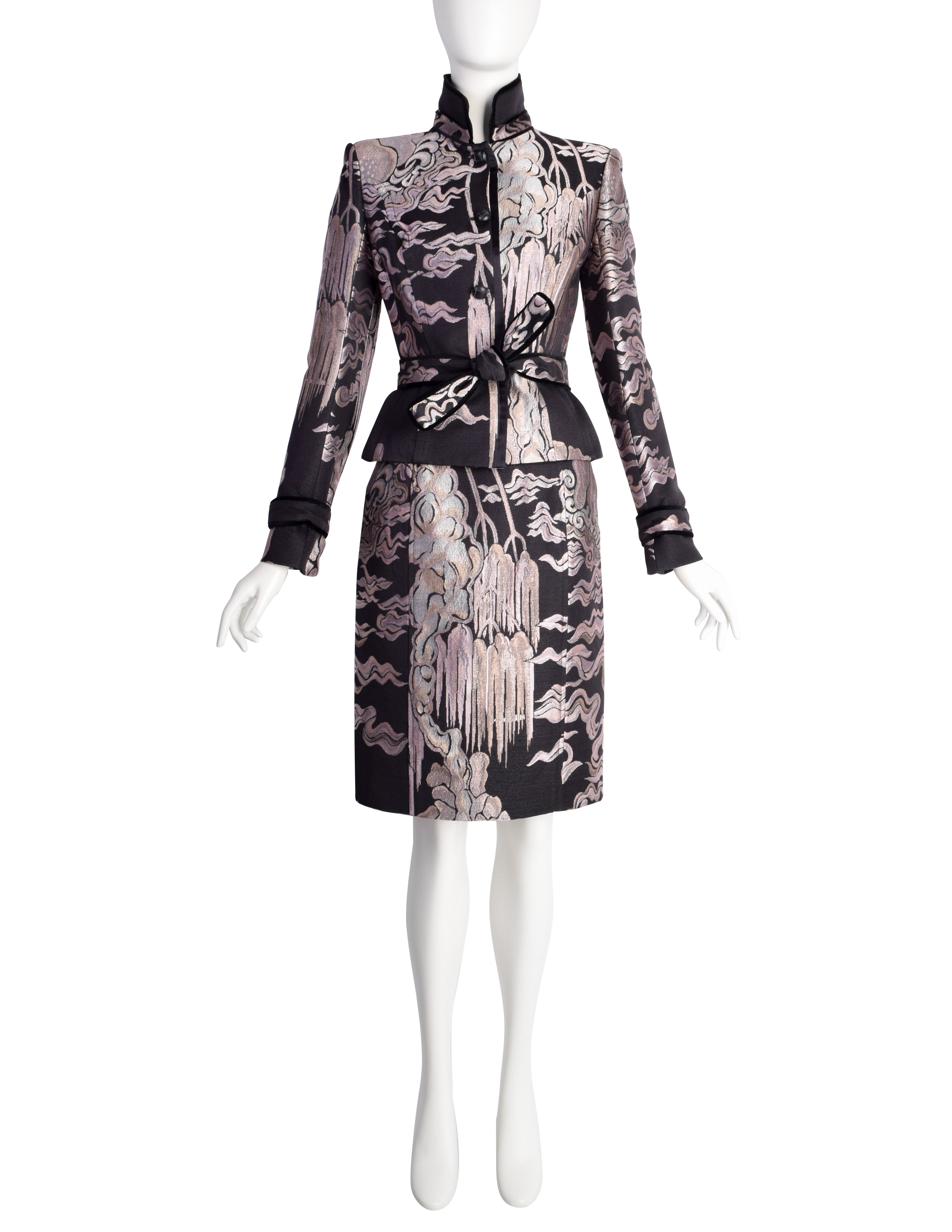 Thierry Mugler Hiver Buick Collection FW 1989 Black Dramatic