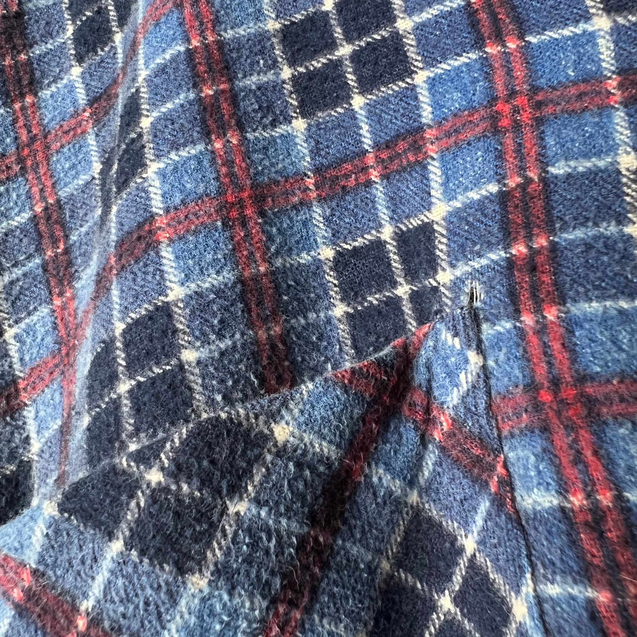 Weeds Plaid Flannel Shirt - 1970s