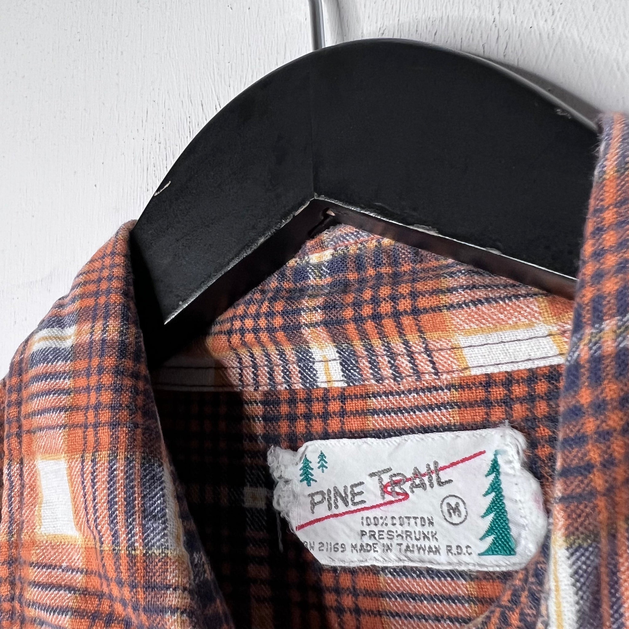 Pine Trail Plaid Flannel Shirt - 1970s