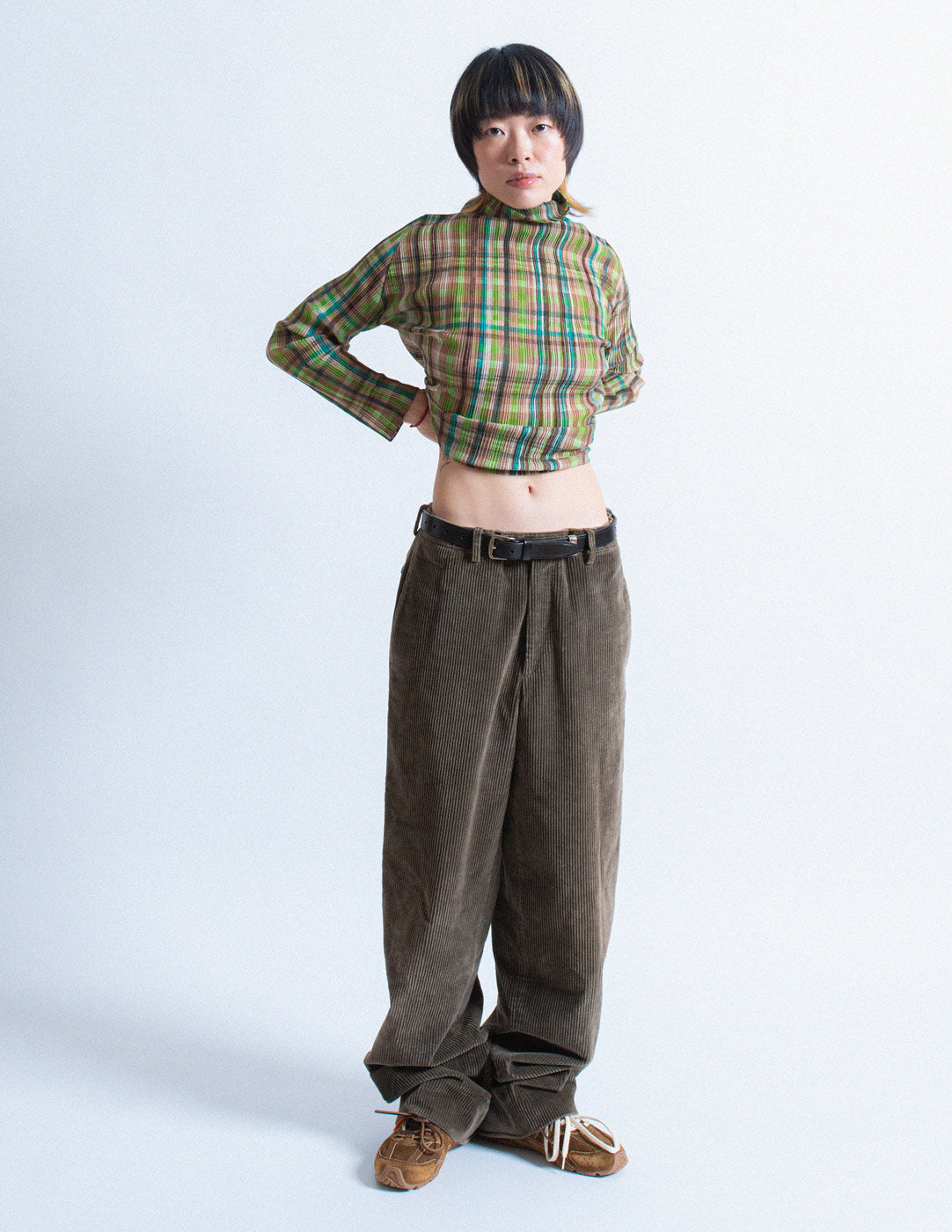 cotton corduroy trousers