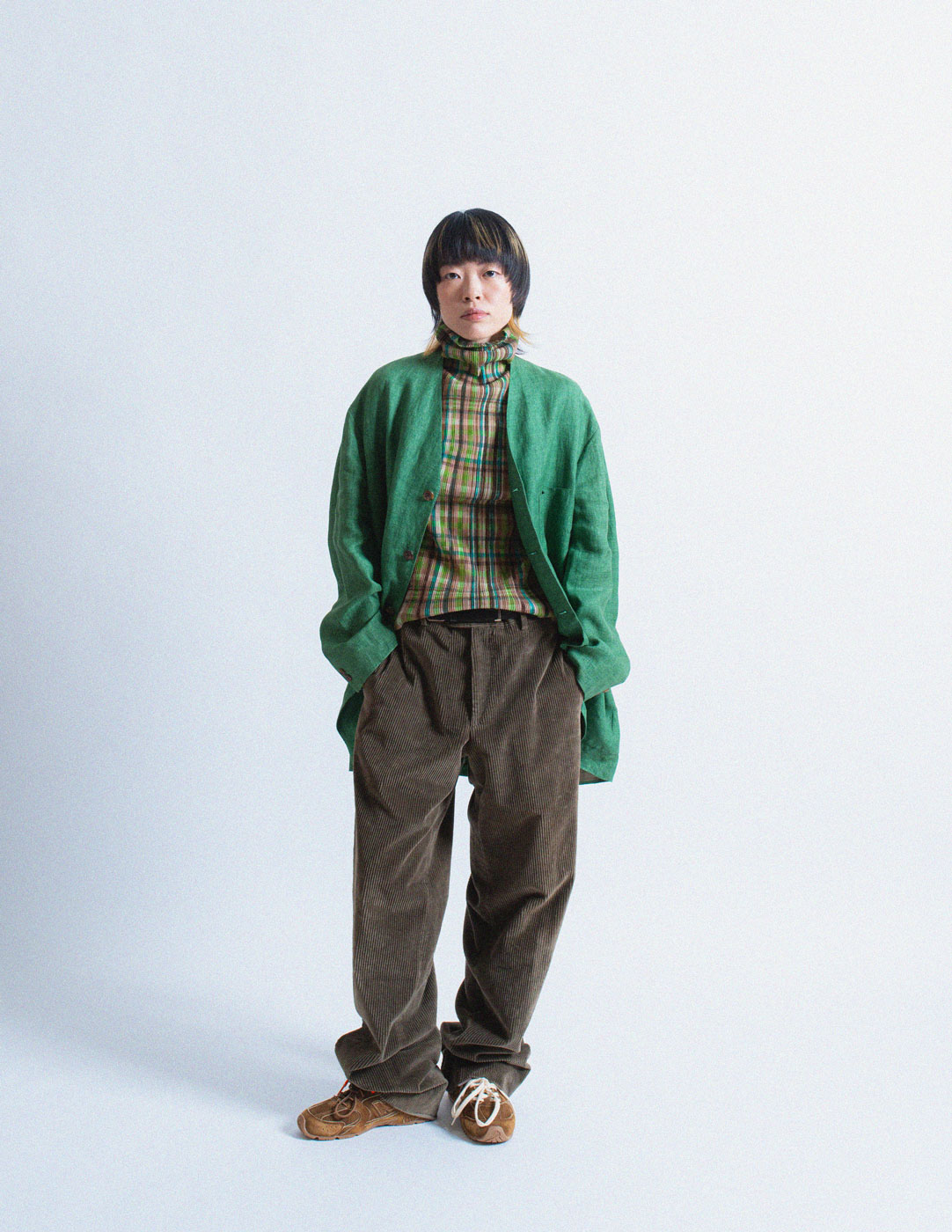 cotton corduroy trousers