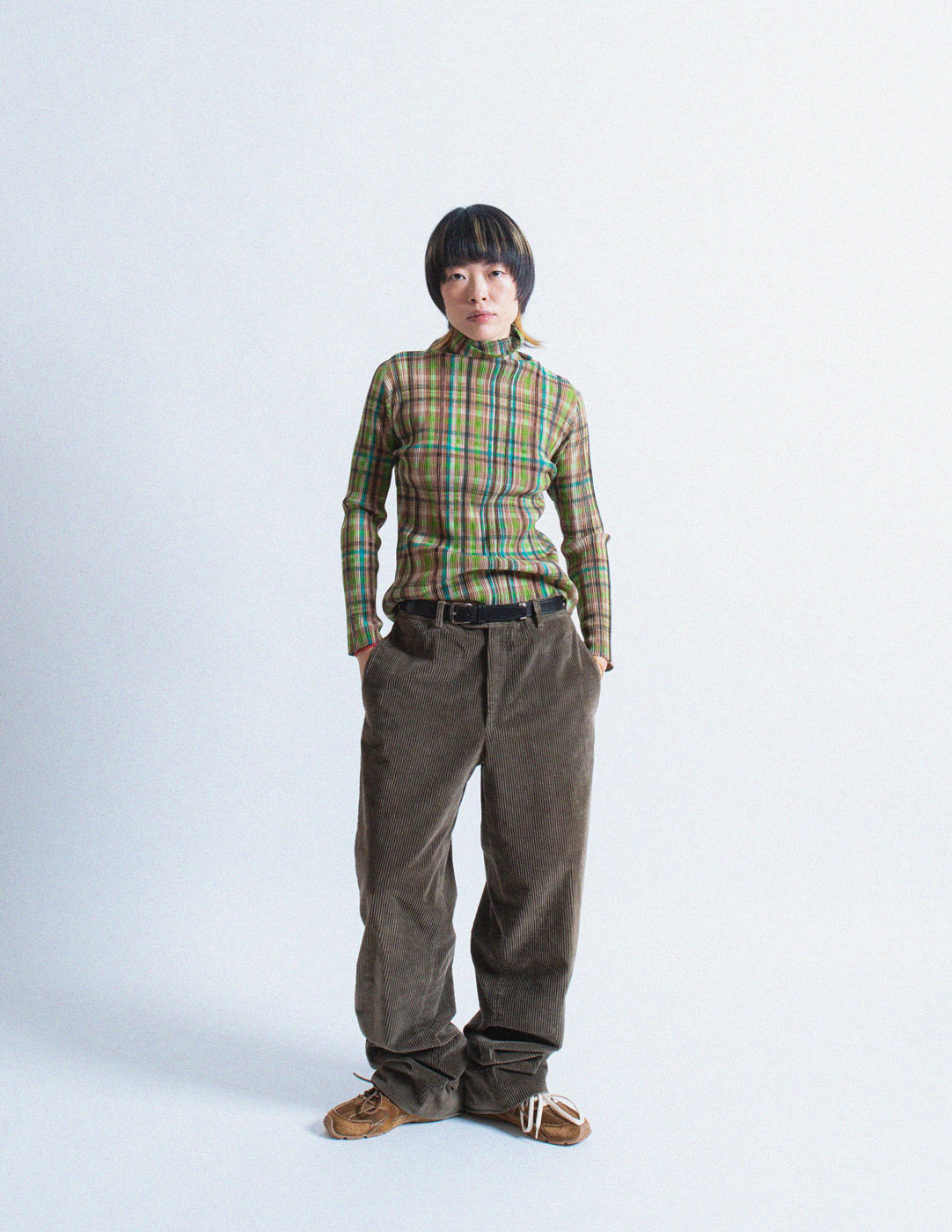 cotton corduroy trousers