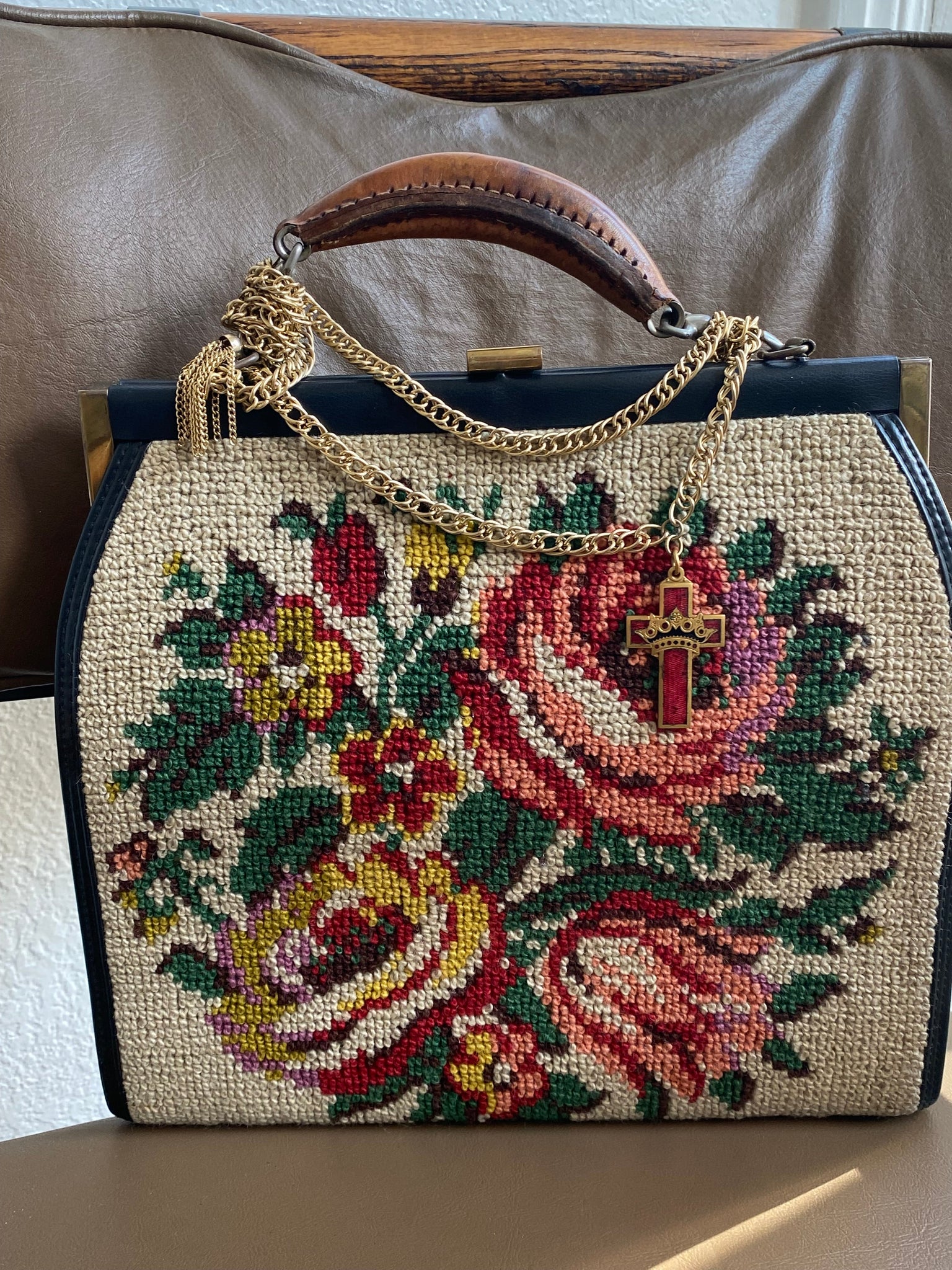 Needlepoint Frame Bag