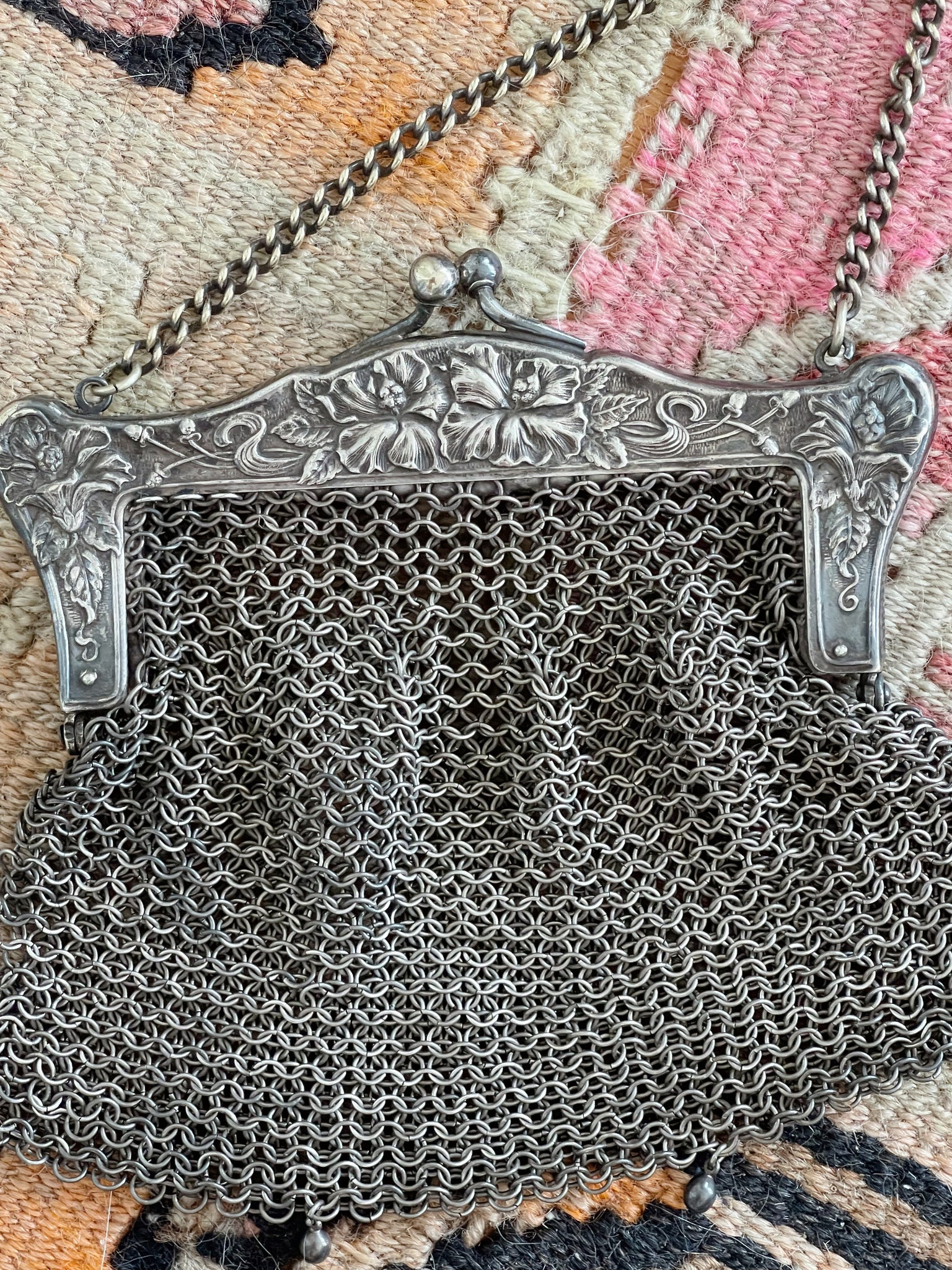 Antique German Chain Bag