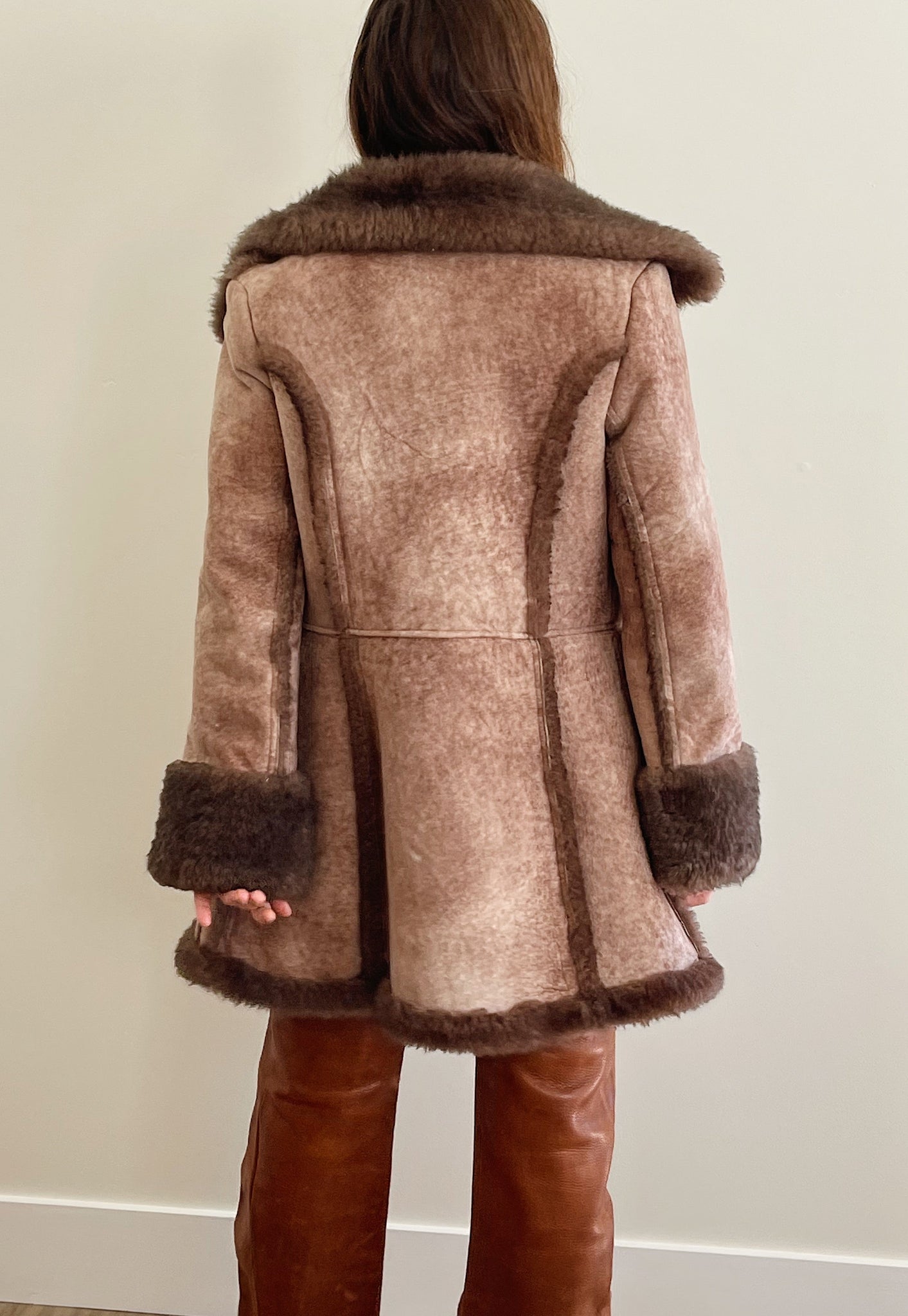 70s Sheepskin Coat