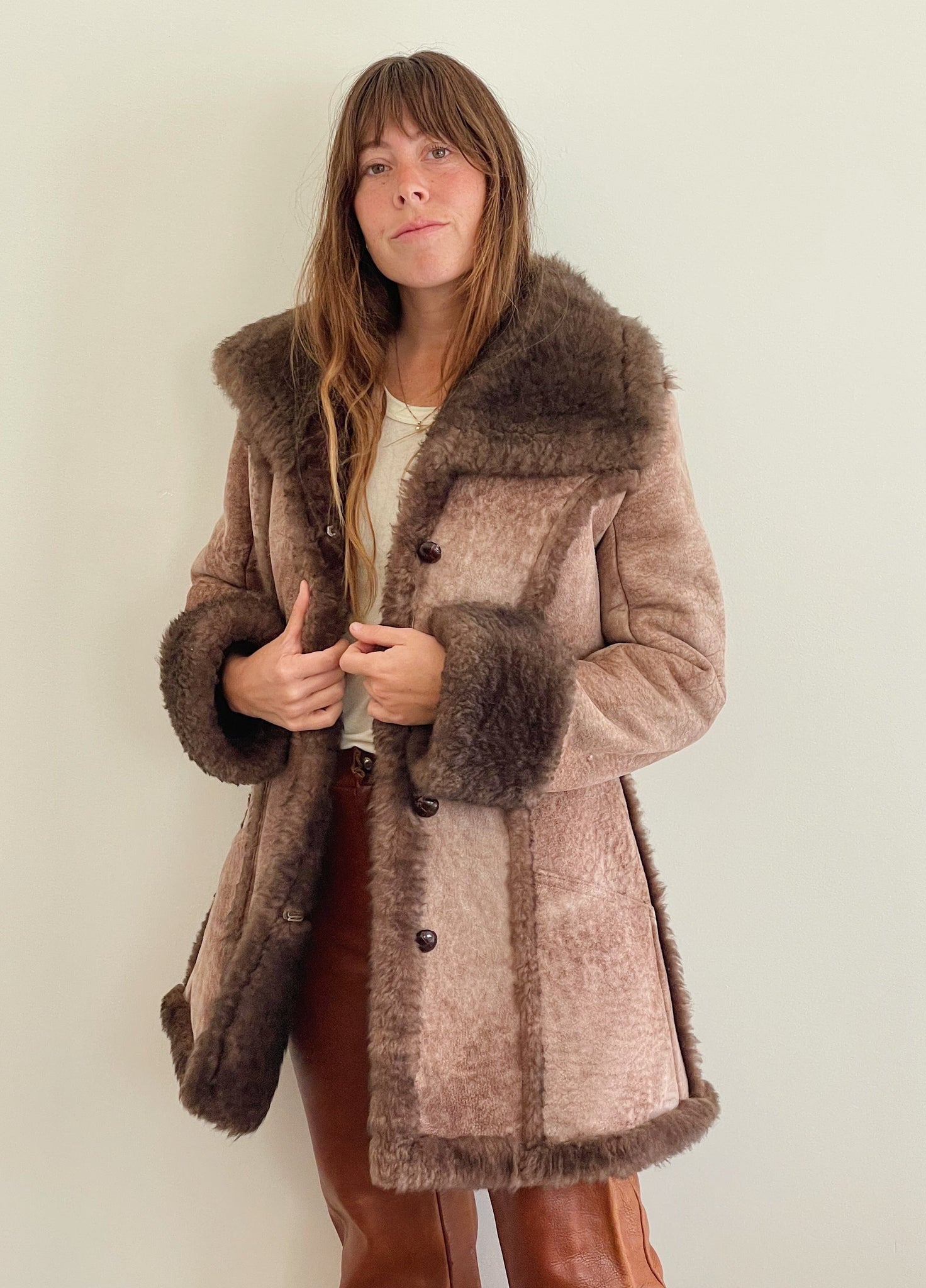 70s Sheepskin Coat