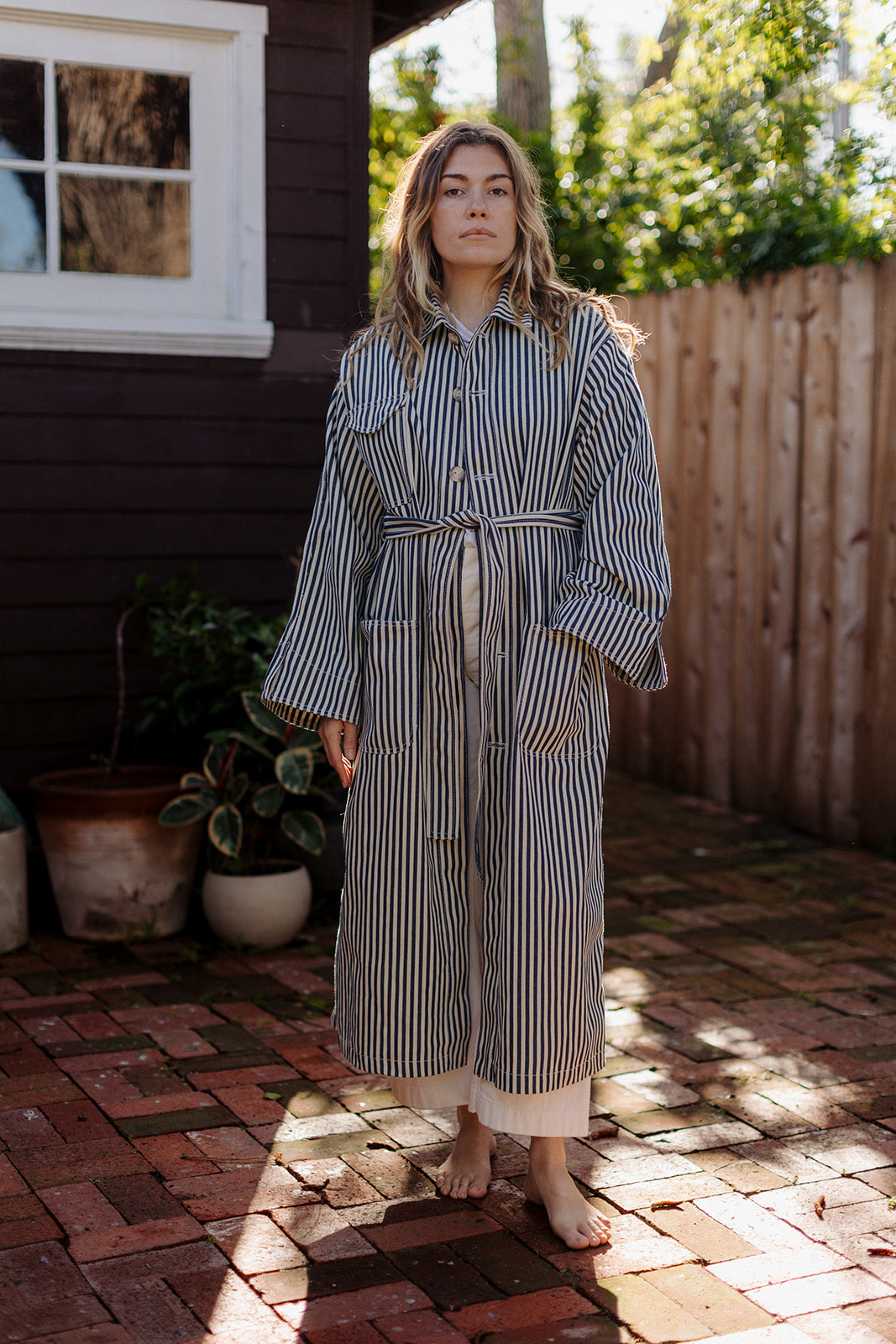 Oliver Cotton Denim Trench