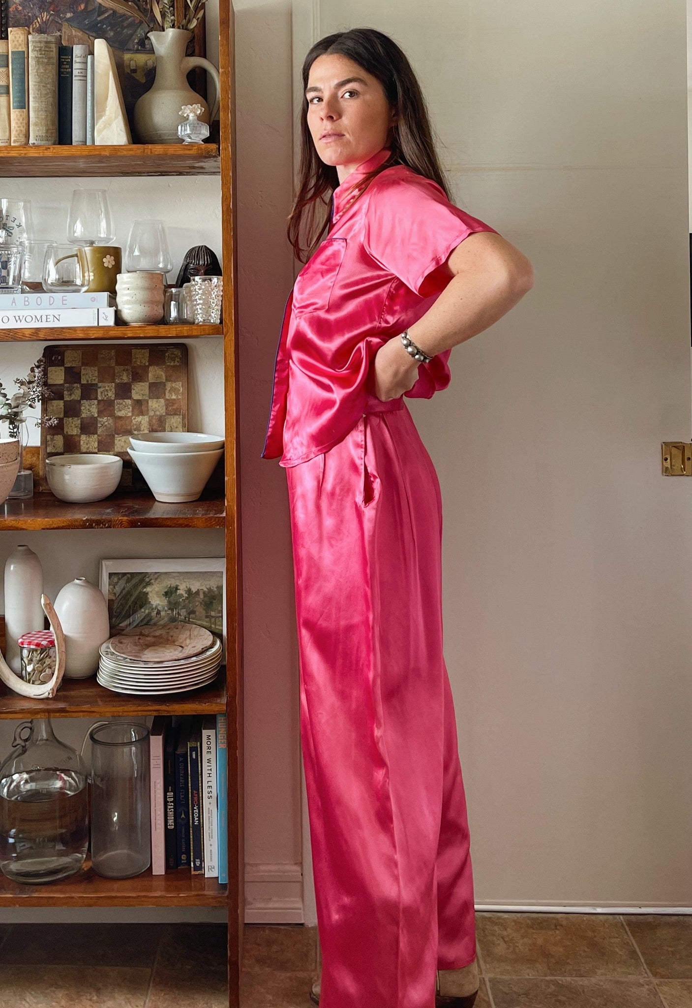 1940s Hot Pink PJs