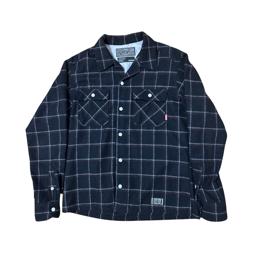 NBHD Japan Black  Flannel Sz Large