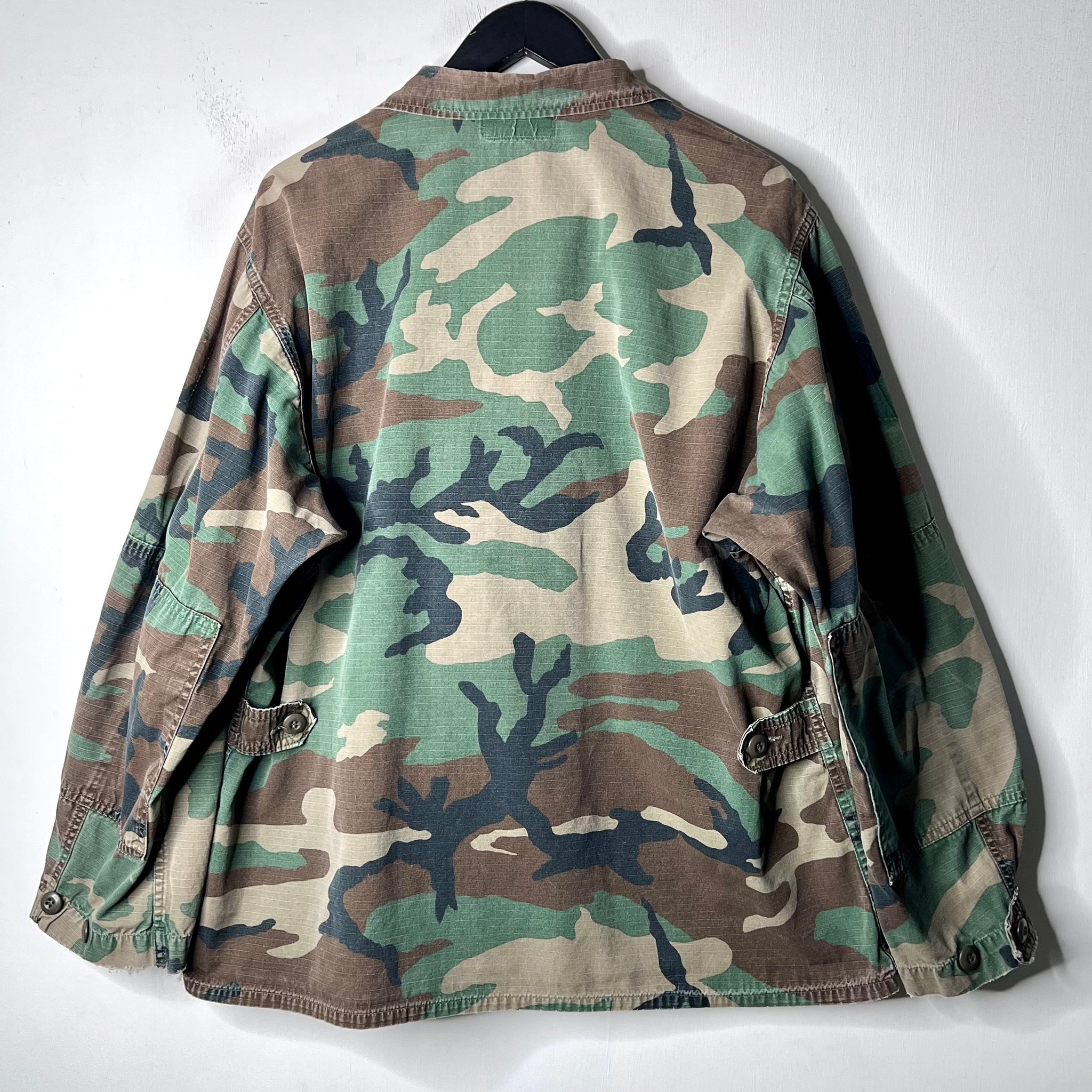 U.S. Army Camo Ripstop Field Jacket - 1980s