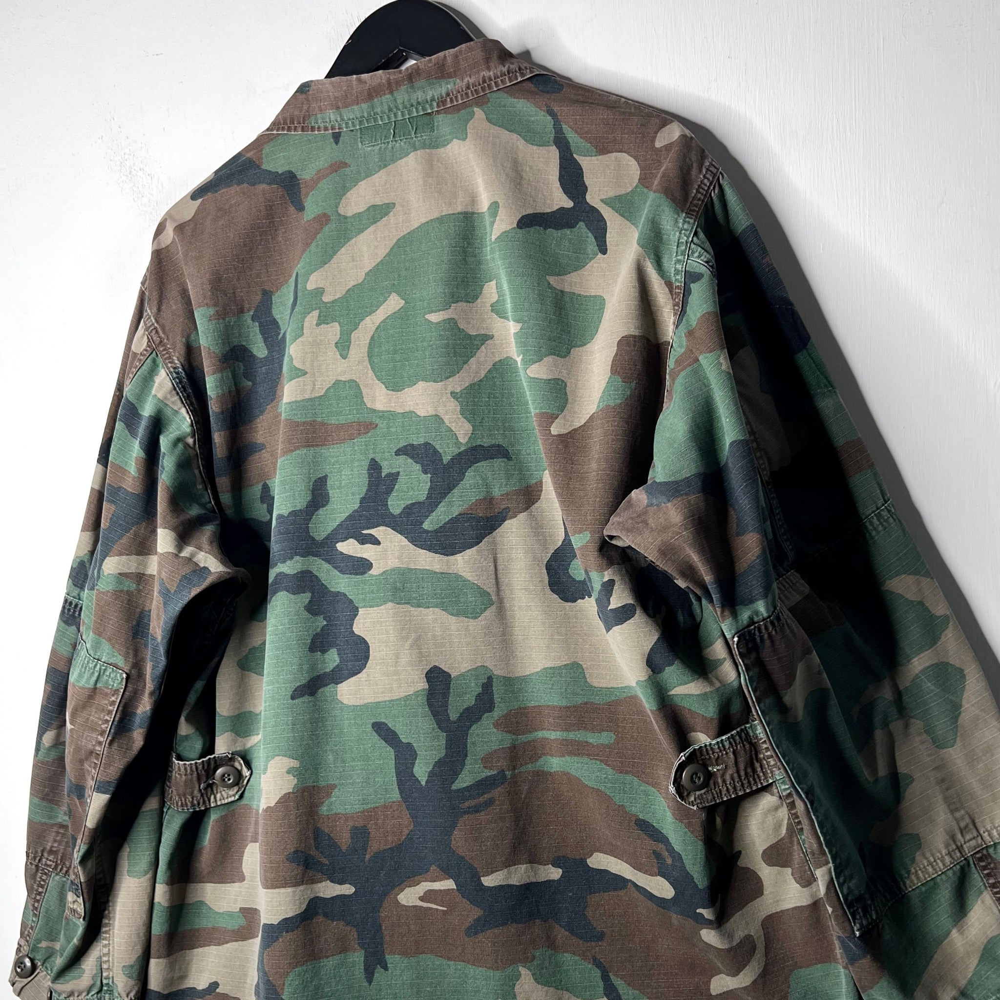 U.S. Army Camo Ripstop Field Jacket - 1980s