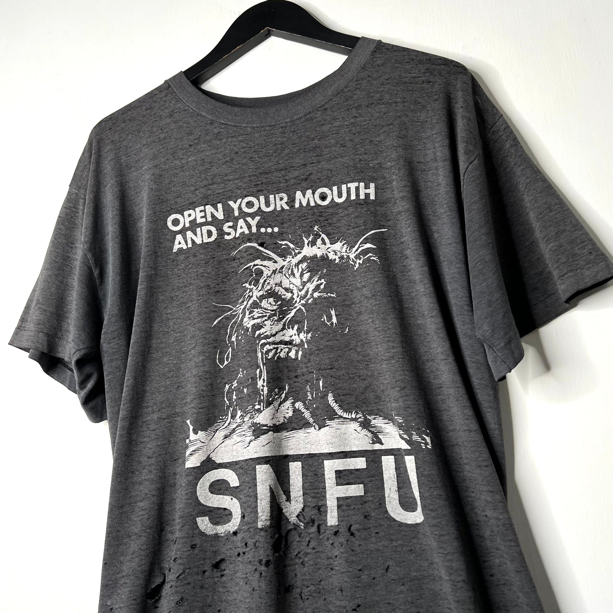 S.N.F.U. 'Open Your Mouth And Say...' - 1980s