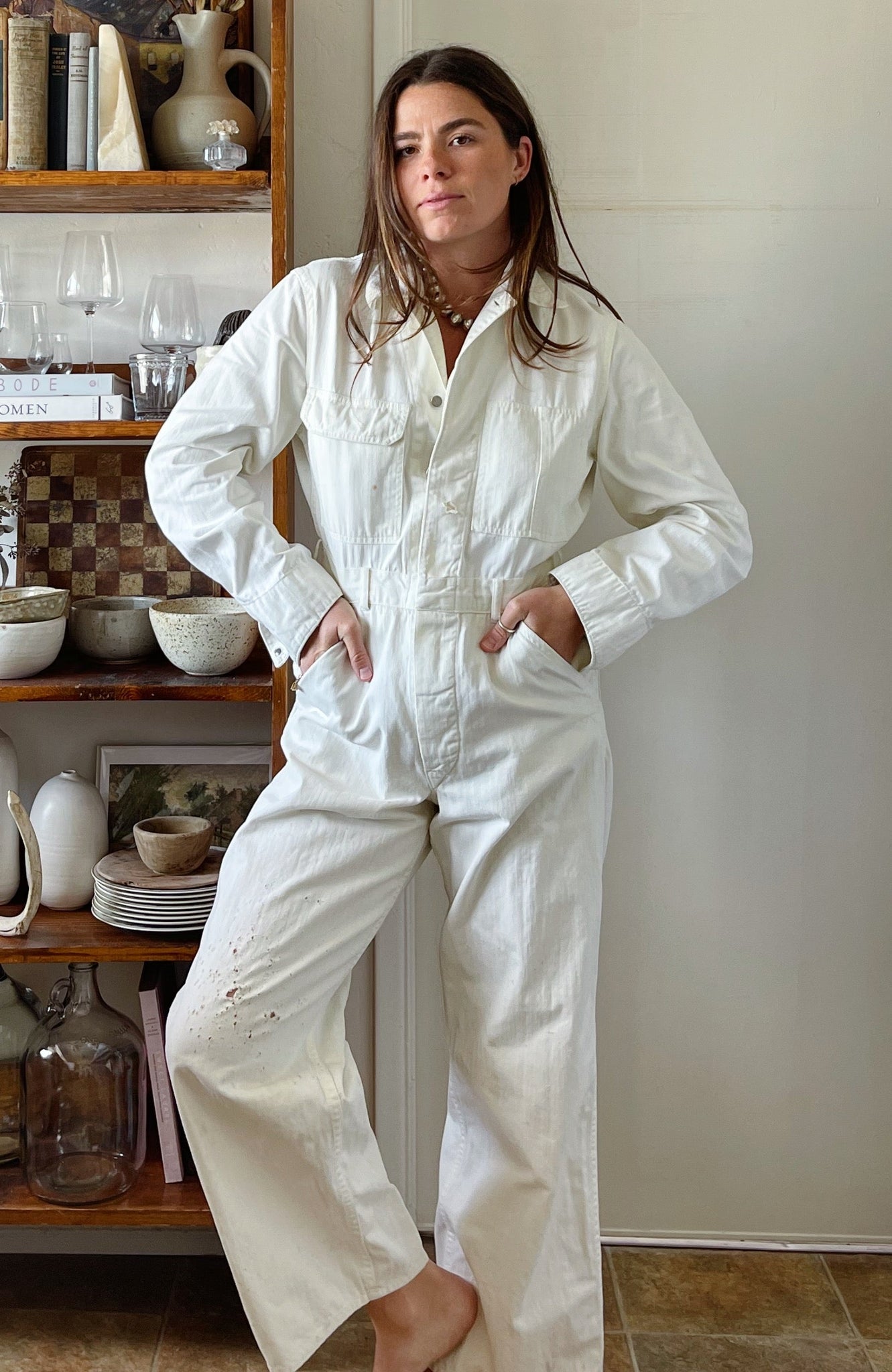 1950s Herringbone Coveralls