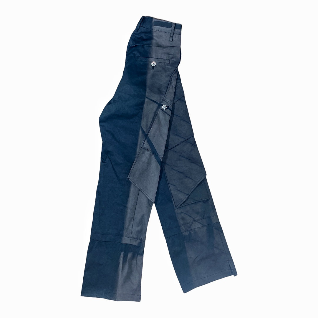 INQUIRE JiyongKim Sun Faded Cargo Trousers Sz Small