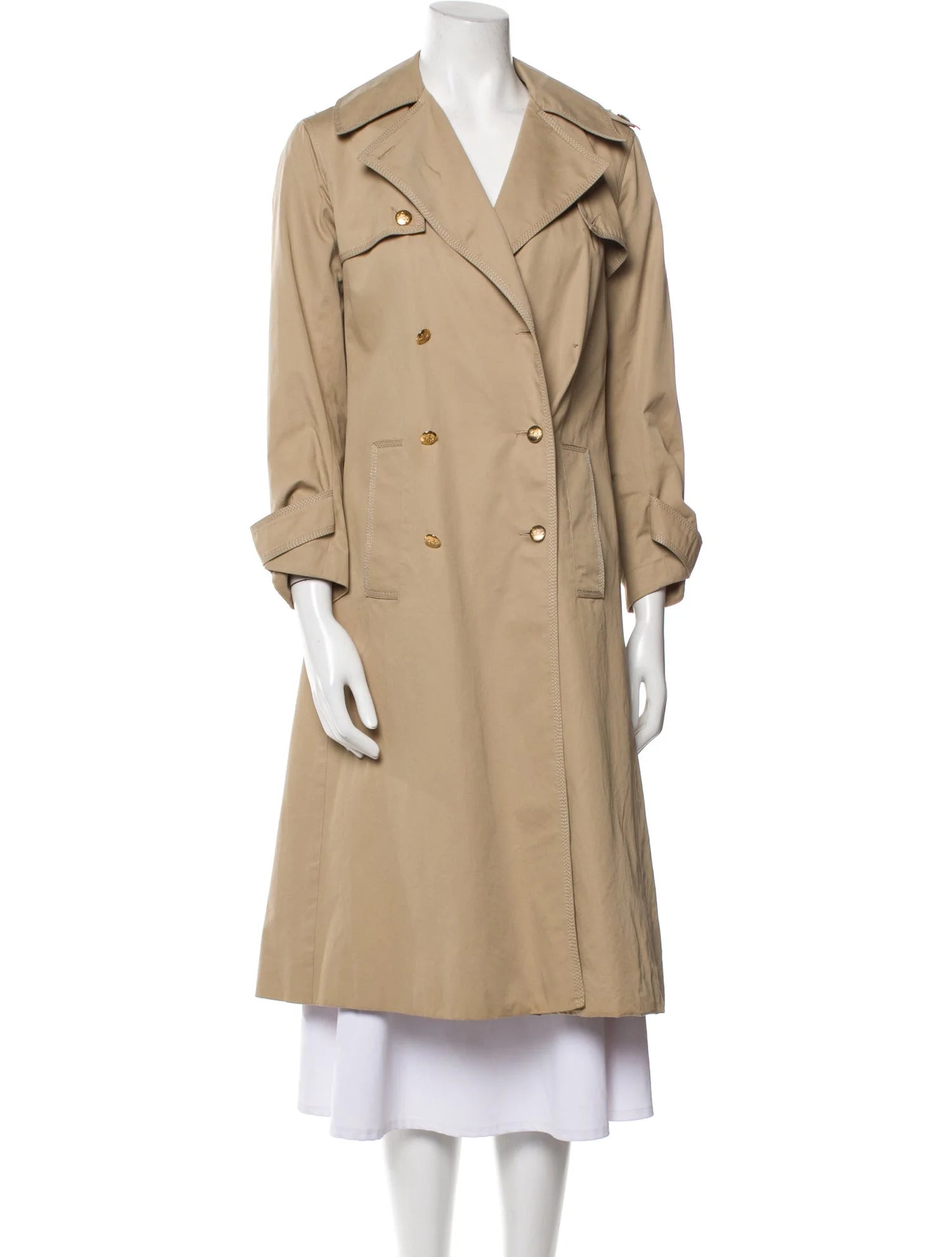 Celine Vintage 1980's Trench Coat Size: S