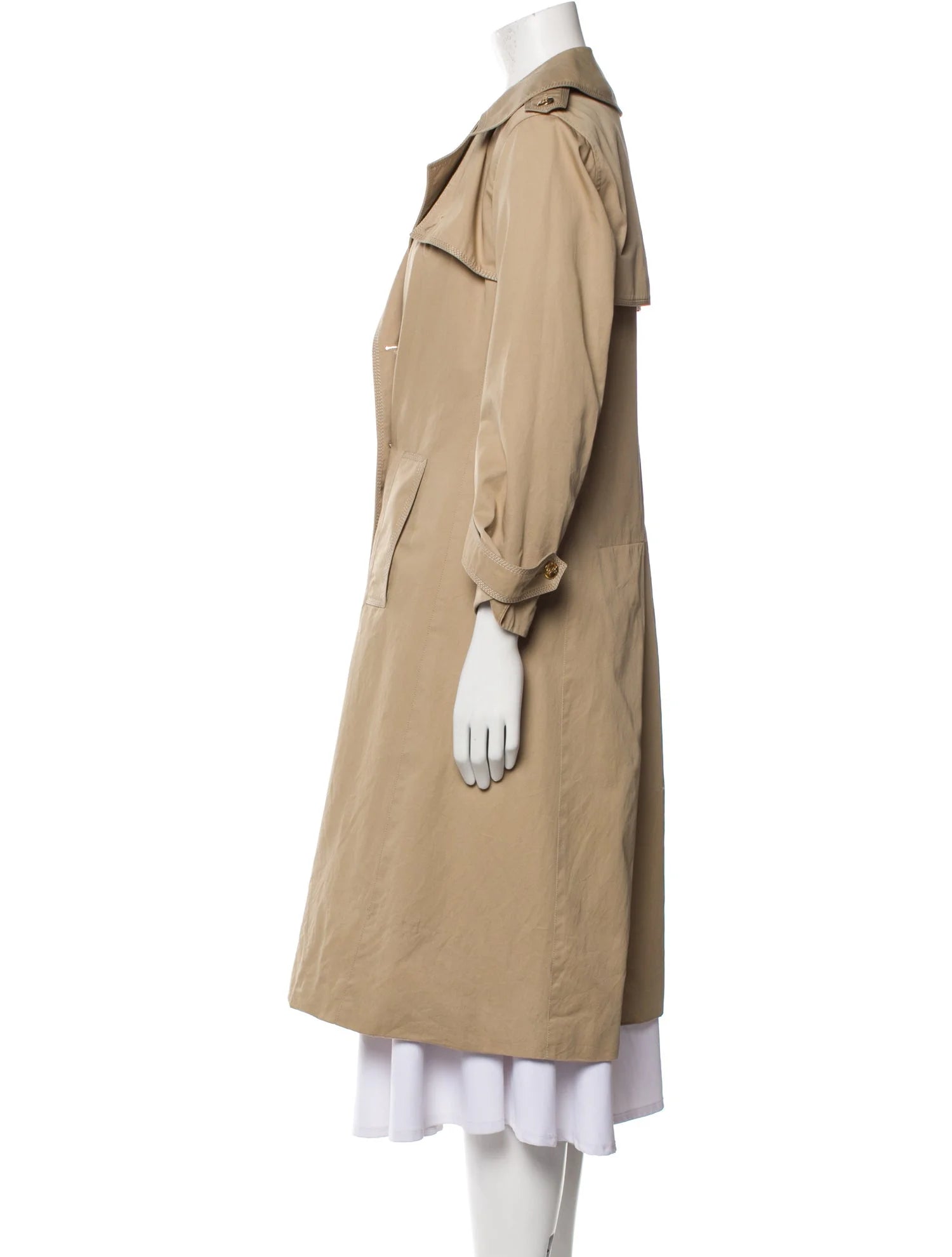 Celine Vintage 1980's Trench Coat Size: S