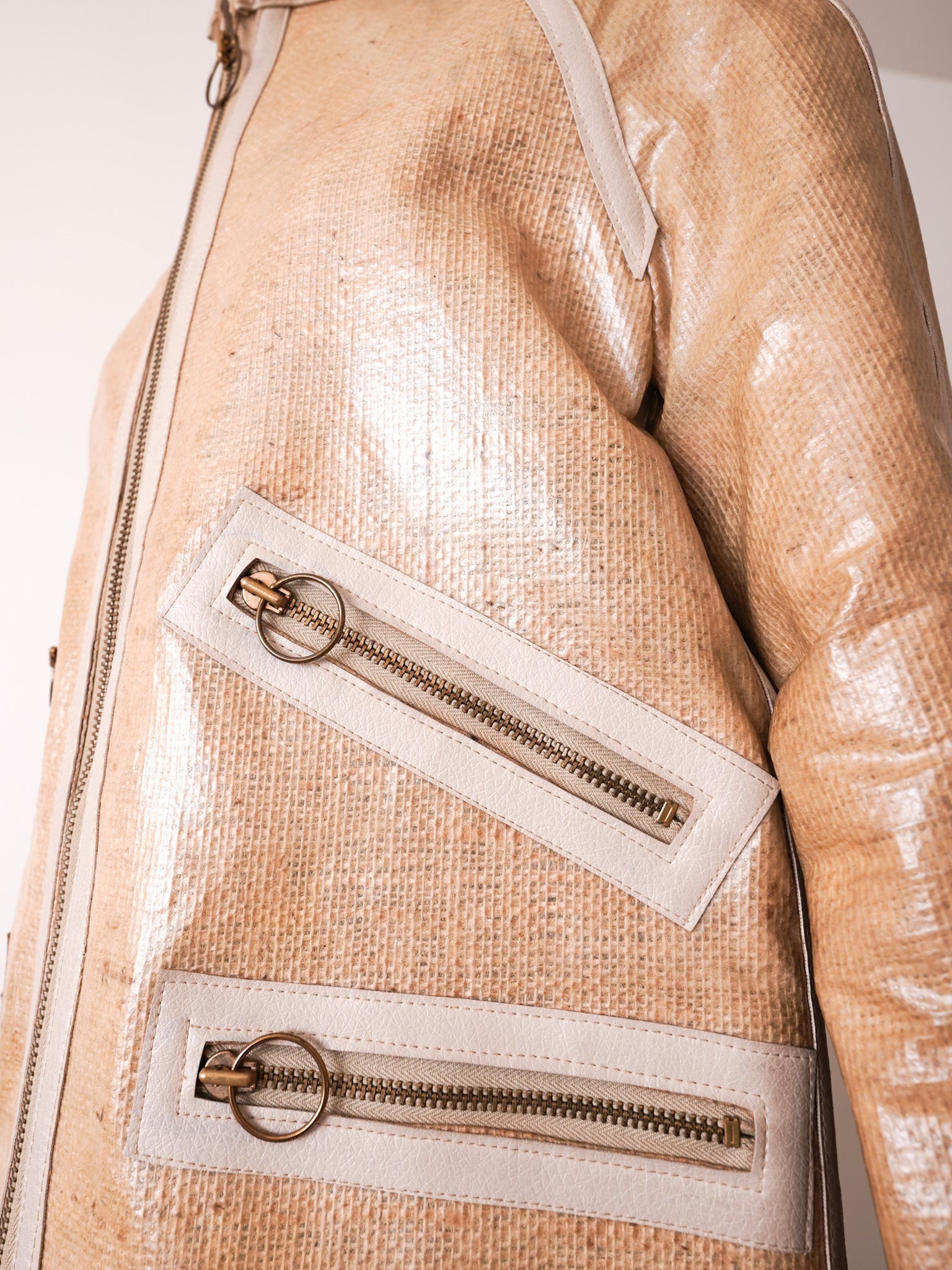 Japanese Burlap Slicker Coat