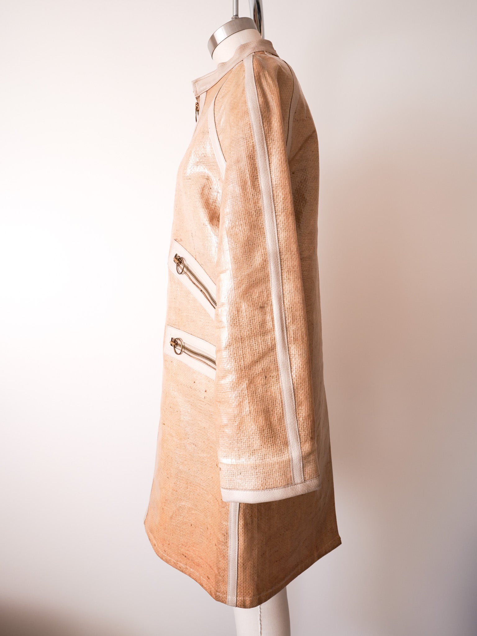 Japanese Burlap Slicker Coat