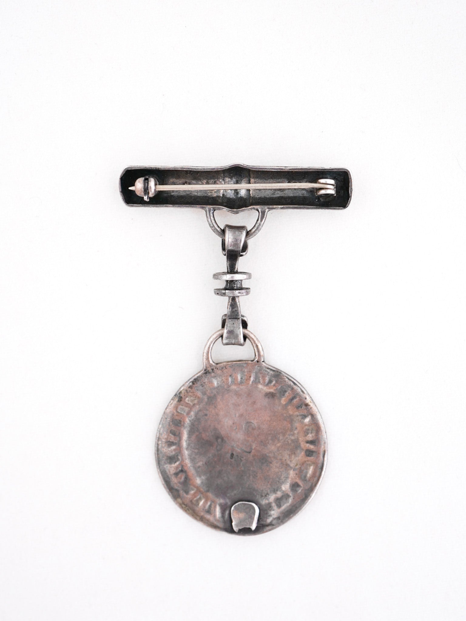 Sterling British Award Brooch