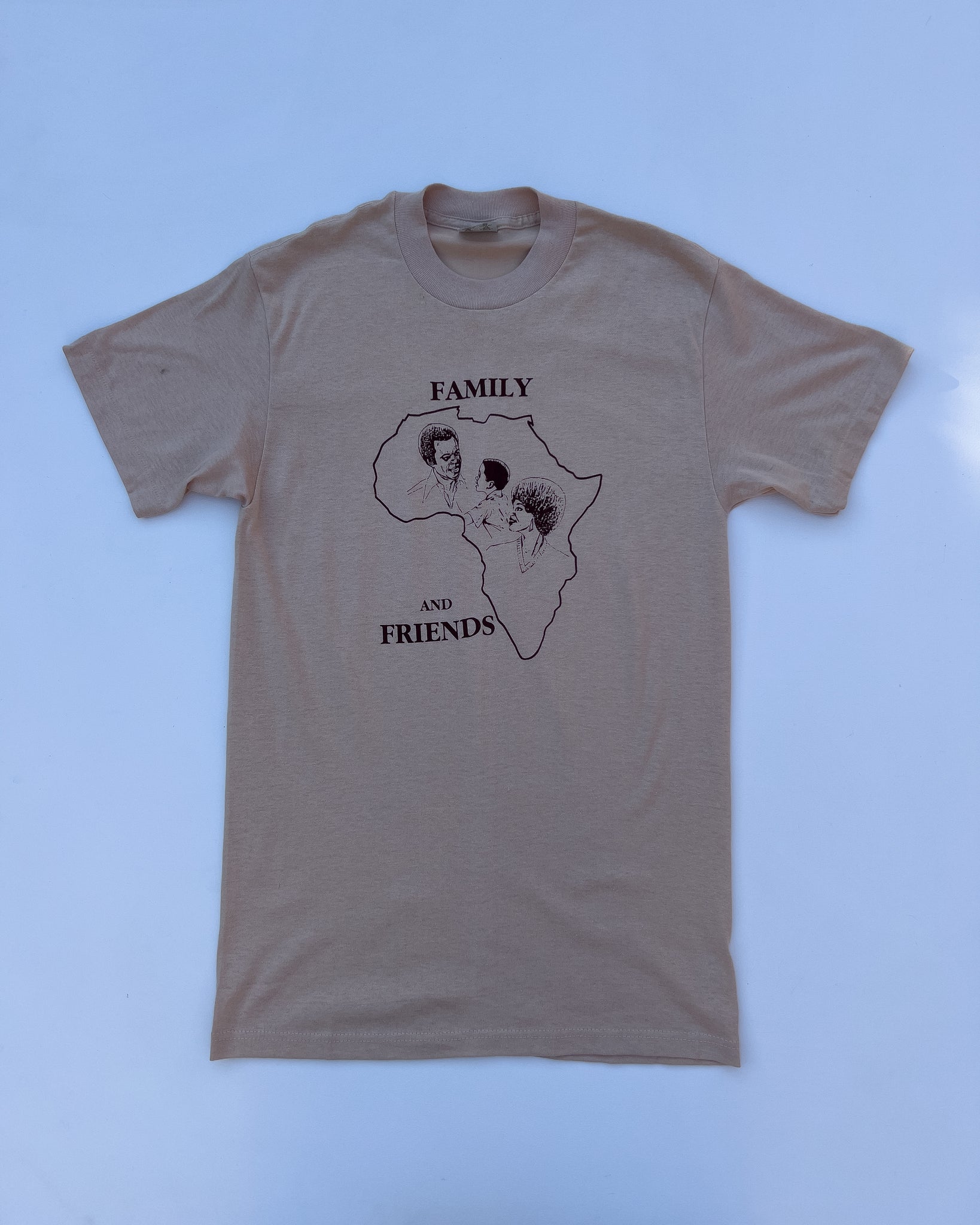 VINTAGE "FAMILY and FRIENDS" Tee