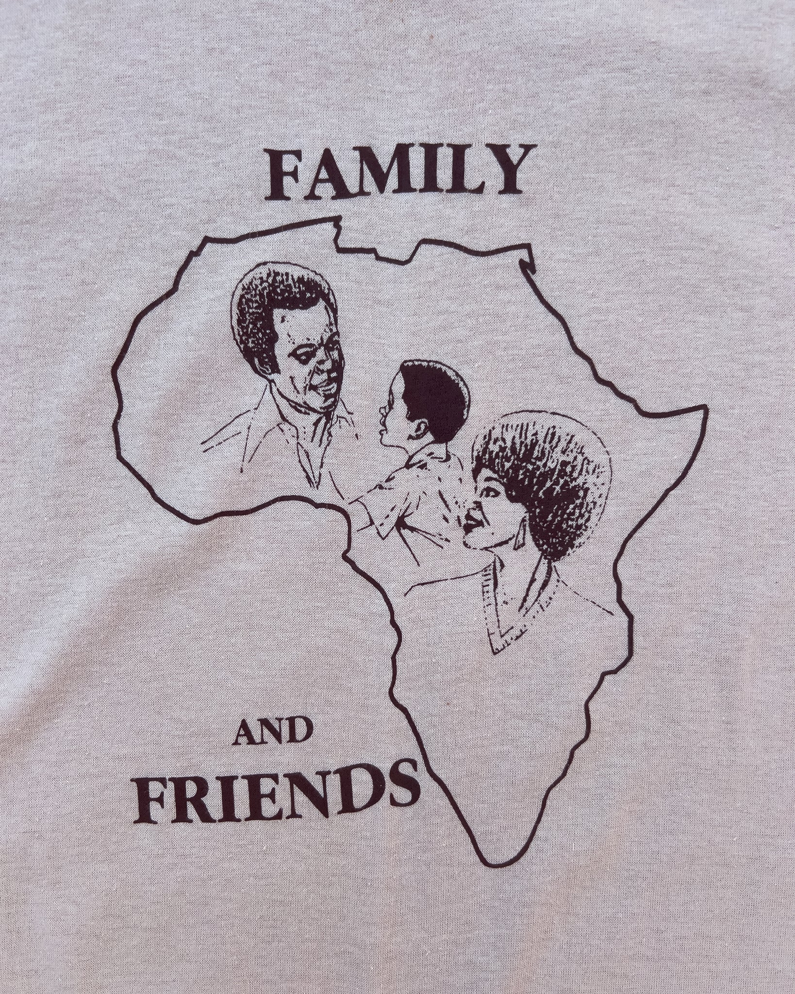 VINTAGE "FAMILY and FRIENDS" Tee