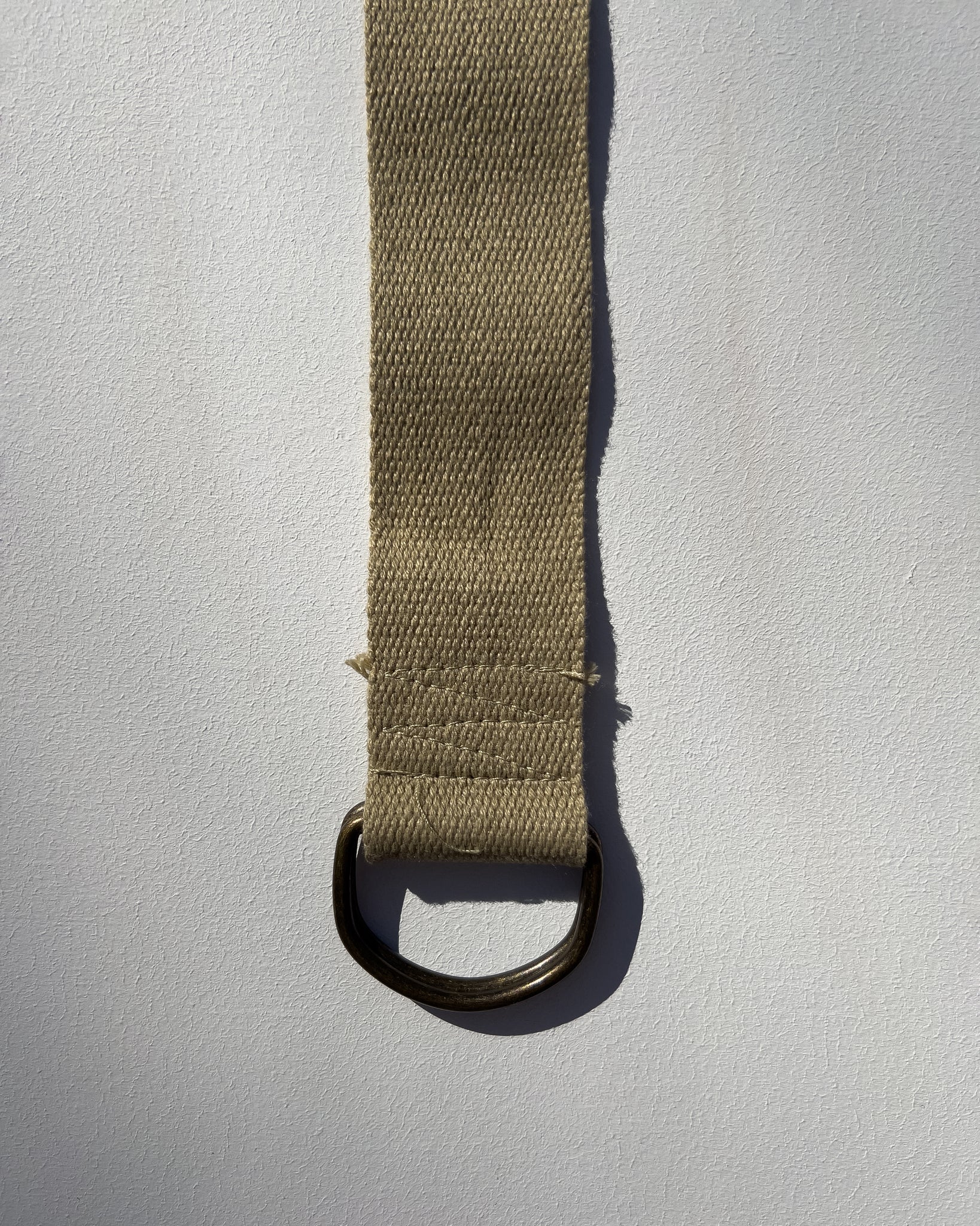 Vintage canvas belt