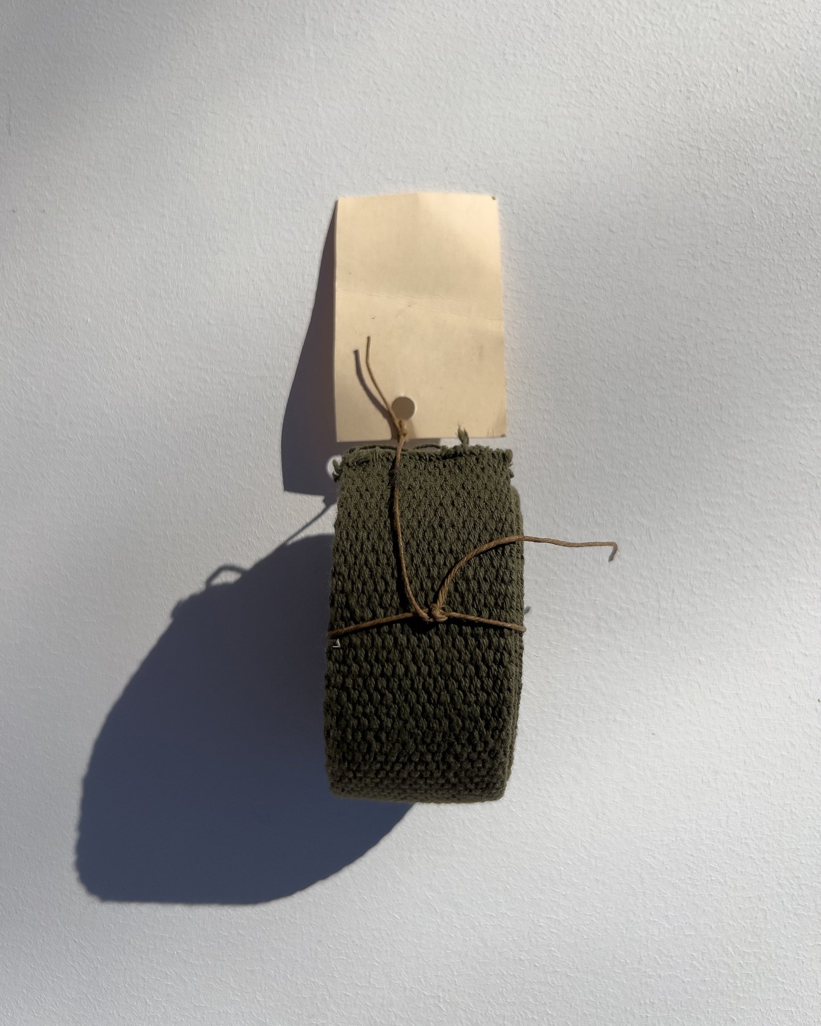 Vintage canvas belt