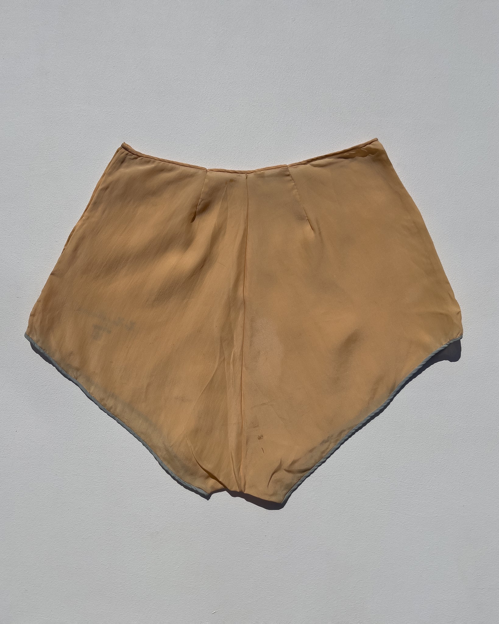 1930s silk tap shorts ‘No No A Thousand Times No”