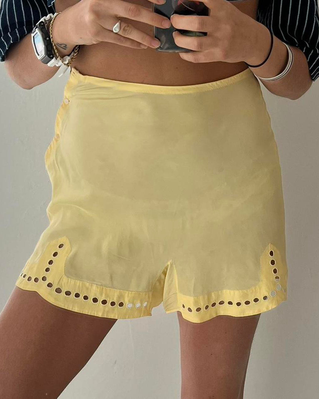 1930S SILK TAP SHORTS