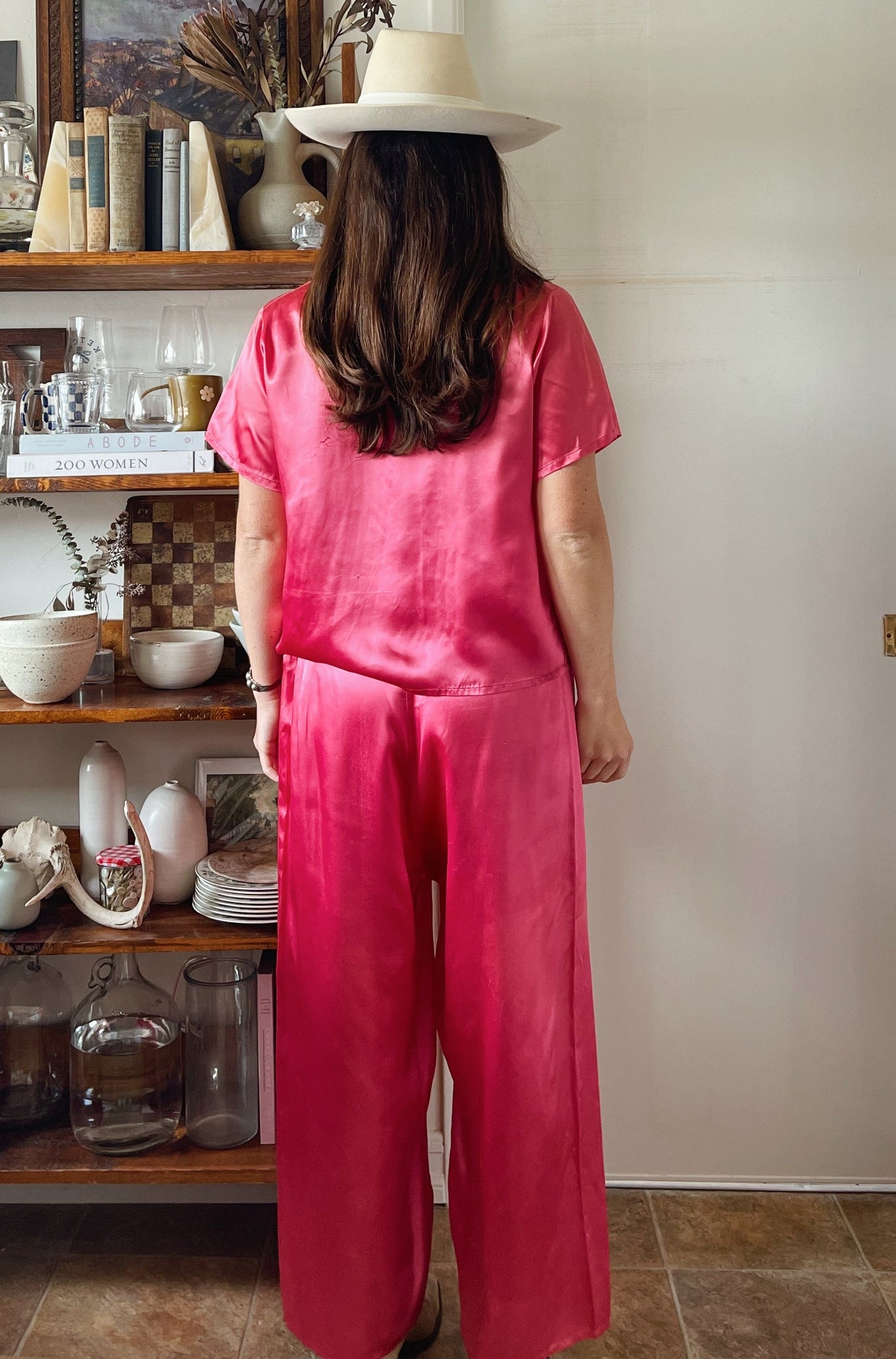 1940s Hot Pink PJs