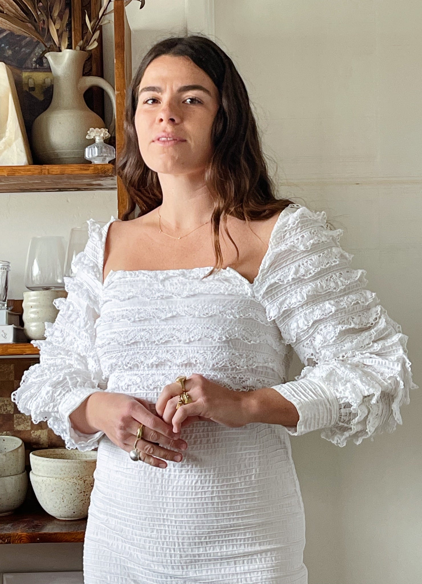 1960s Mexican Wedding Dress