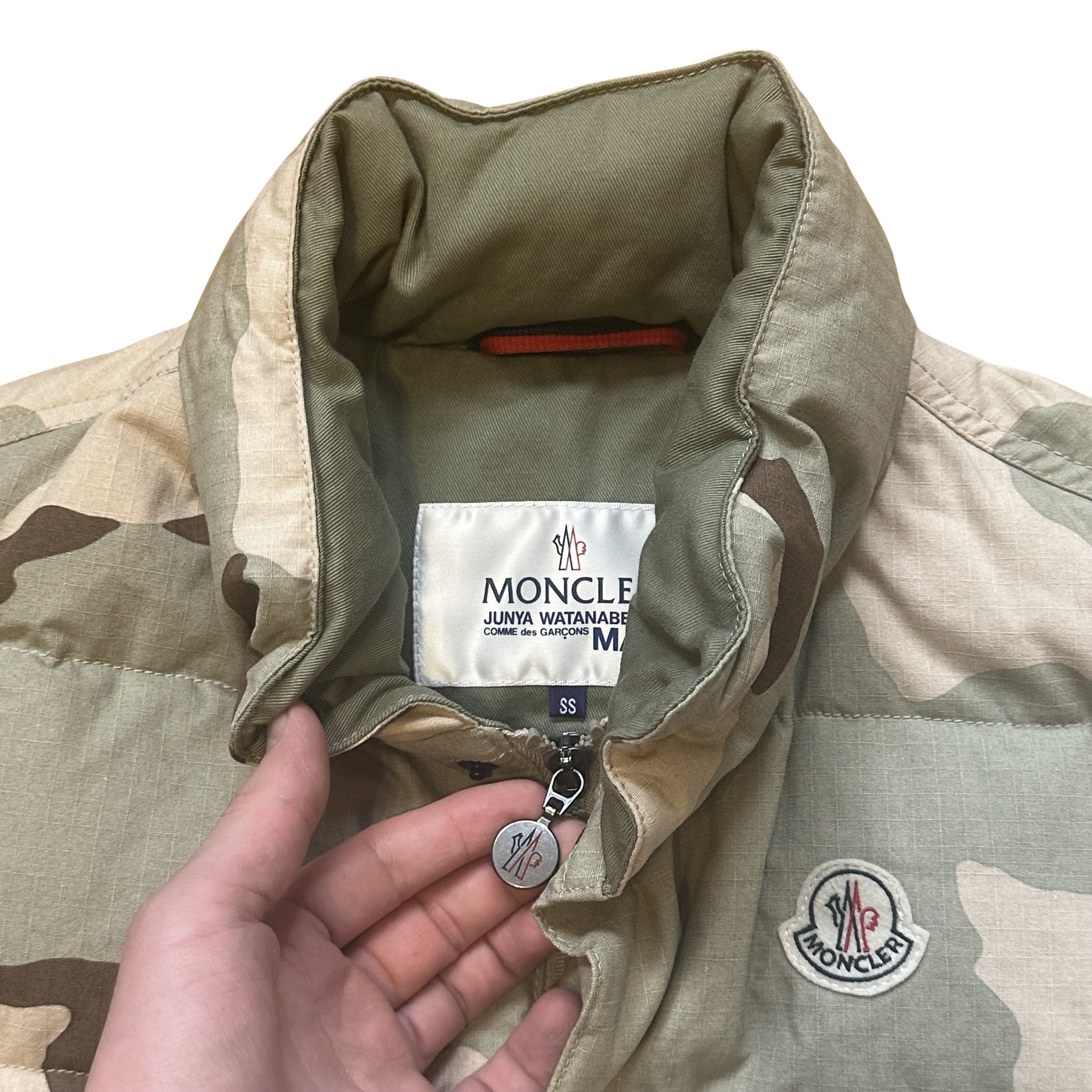 Junya Watanabe x Moncler Camo Vest AW04 Sz OS