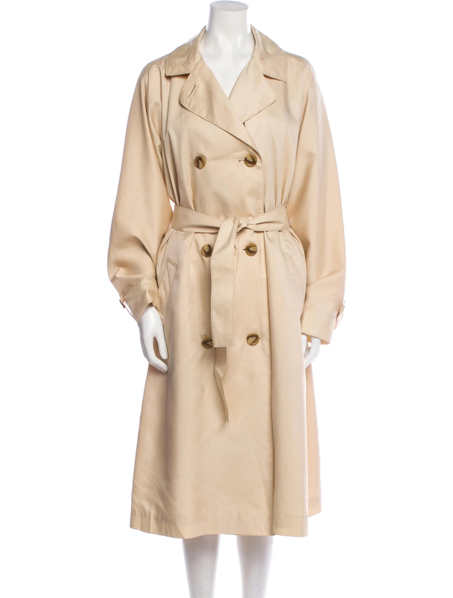 Halston Vintage 1980's Trench Coat Size: XL | US 14