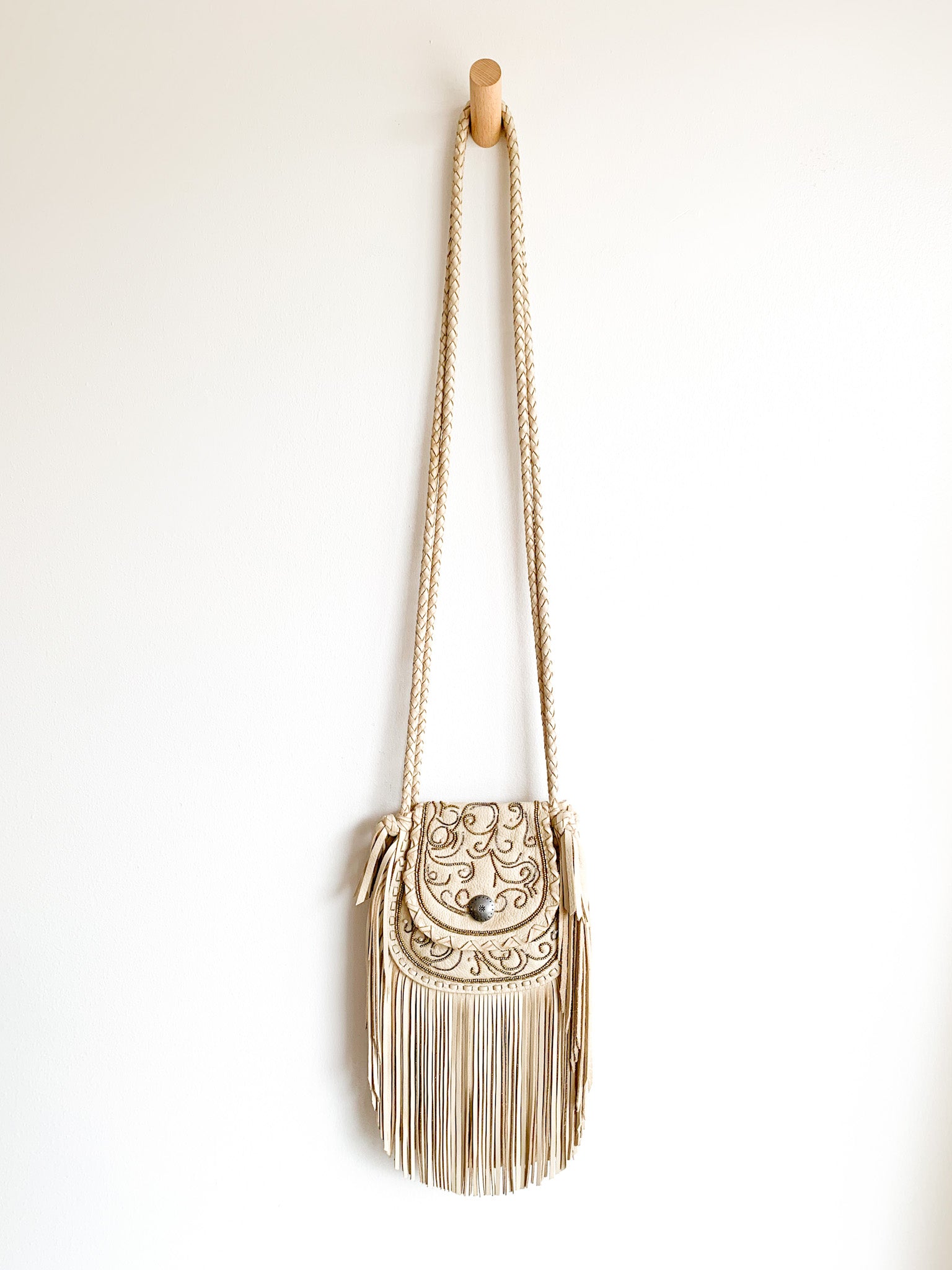 Ralph Lauren Beaded Fringe Purse