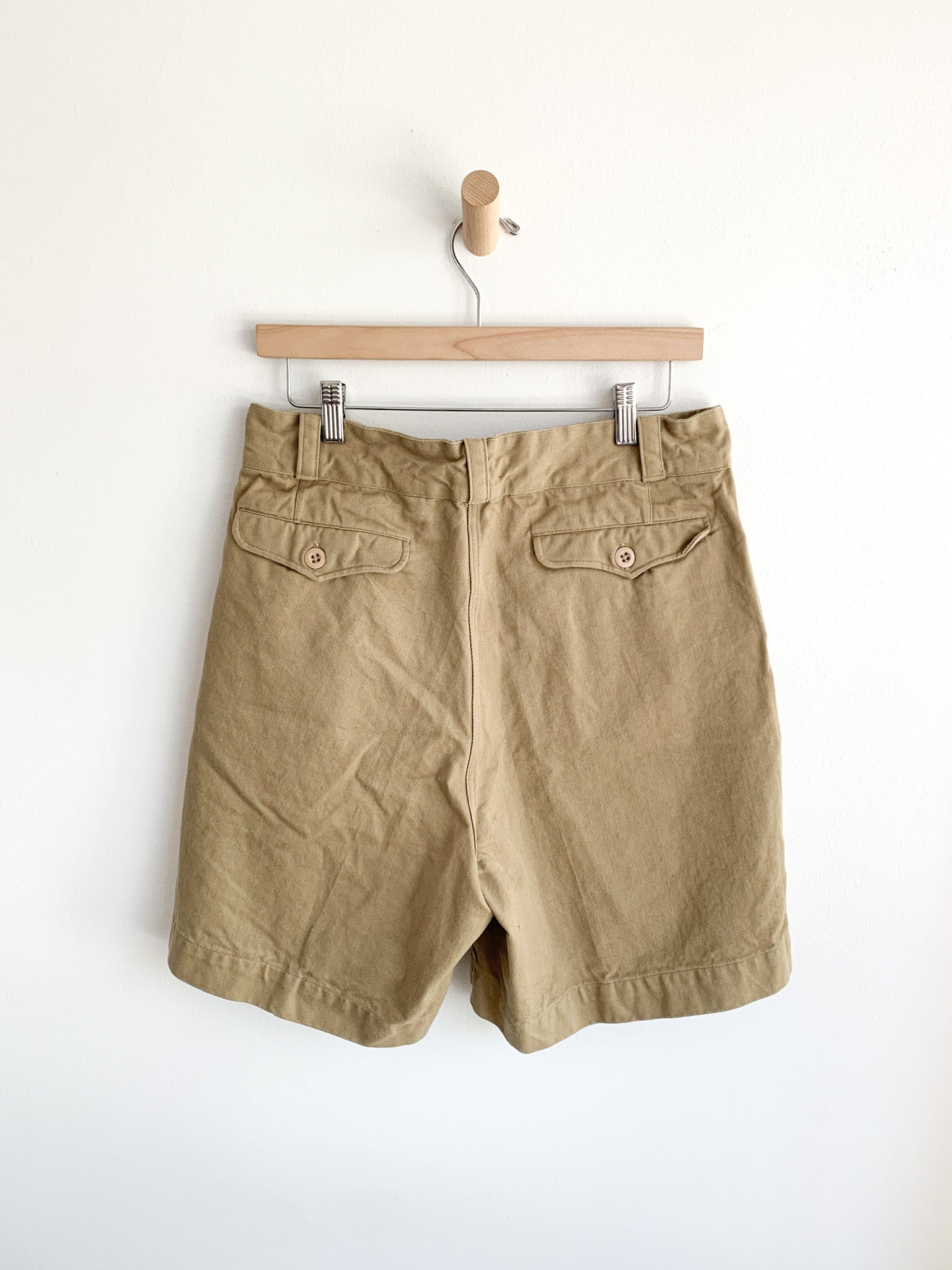 1940's Khaki Officer Shorts