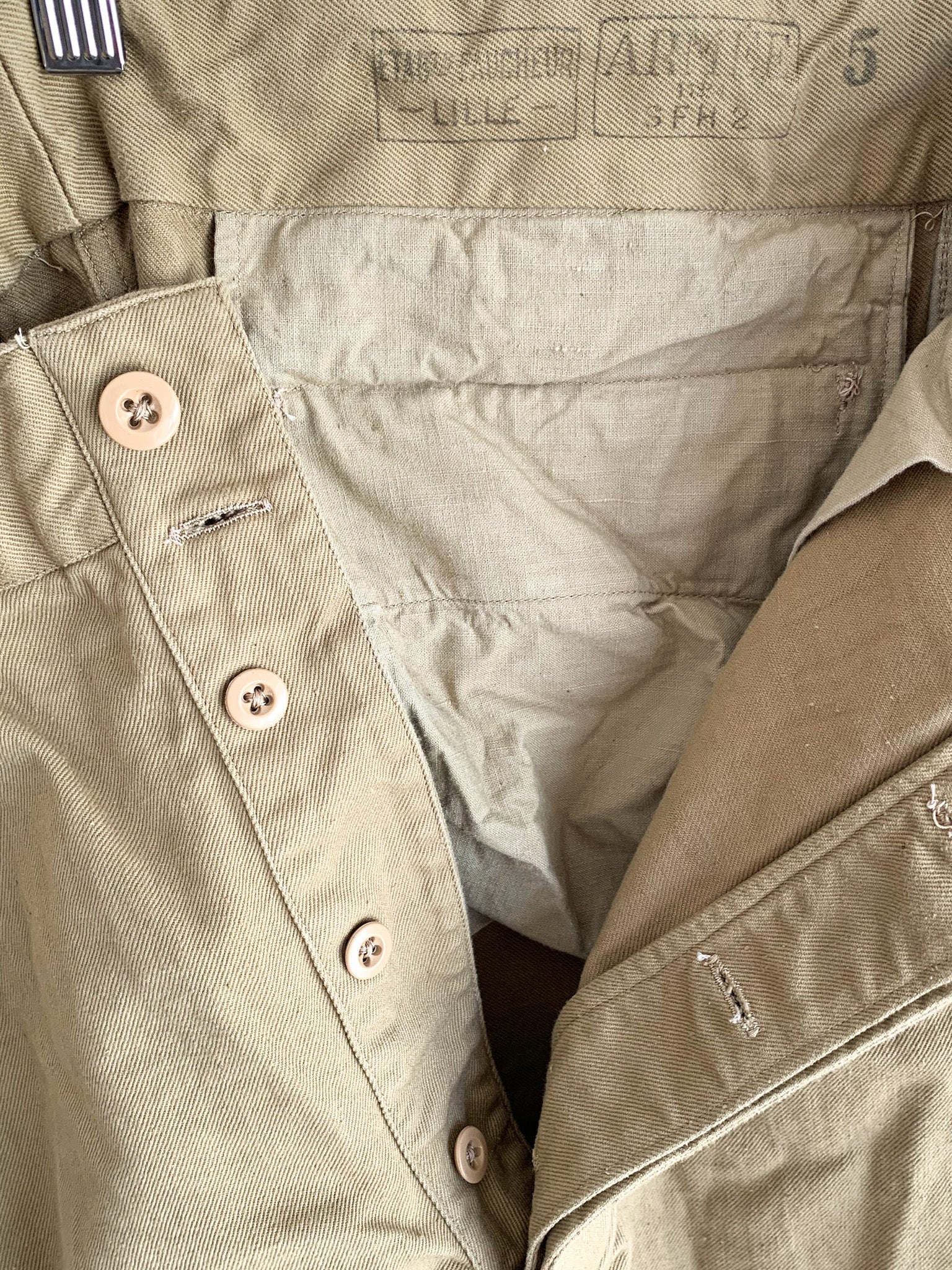 1940's Khaki Officer Shorts