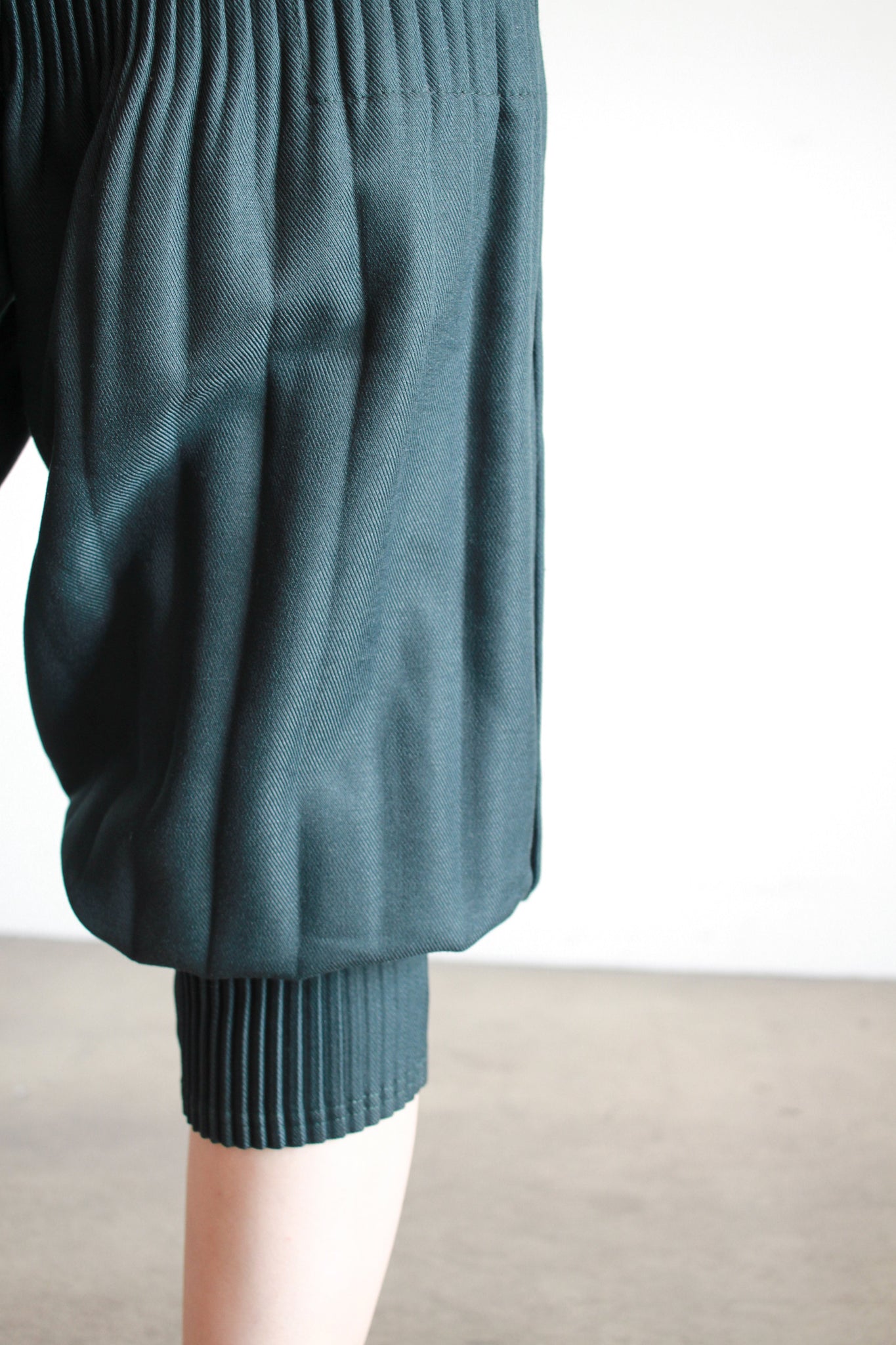 1990s Emerald Pleated Balloon Pant