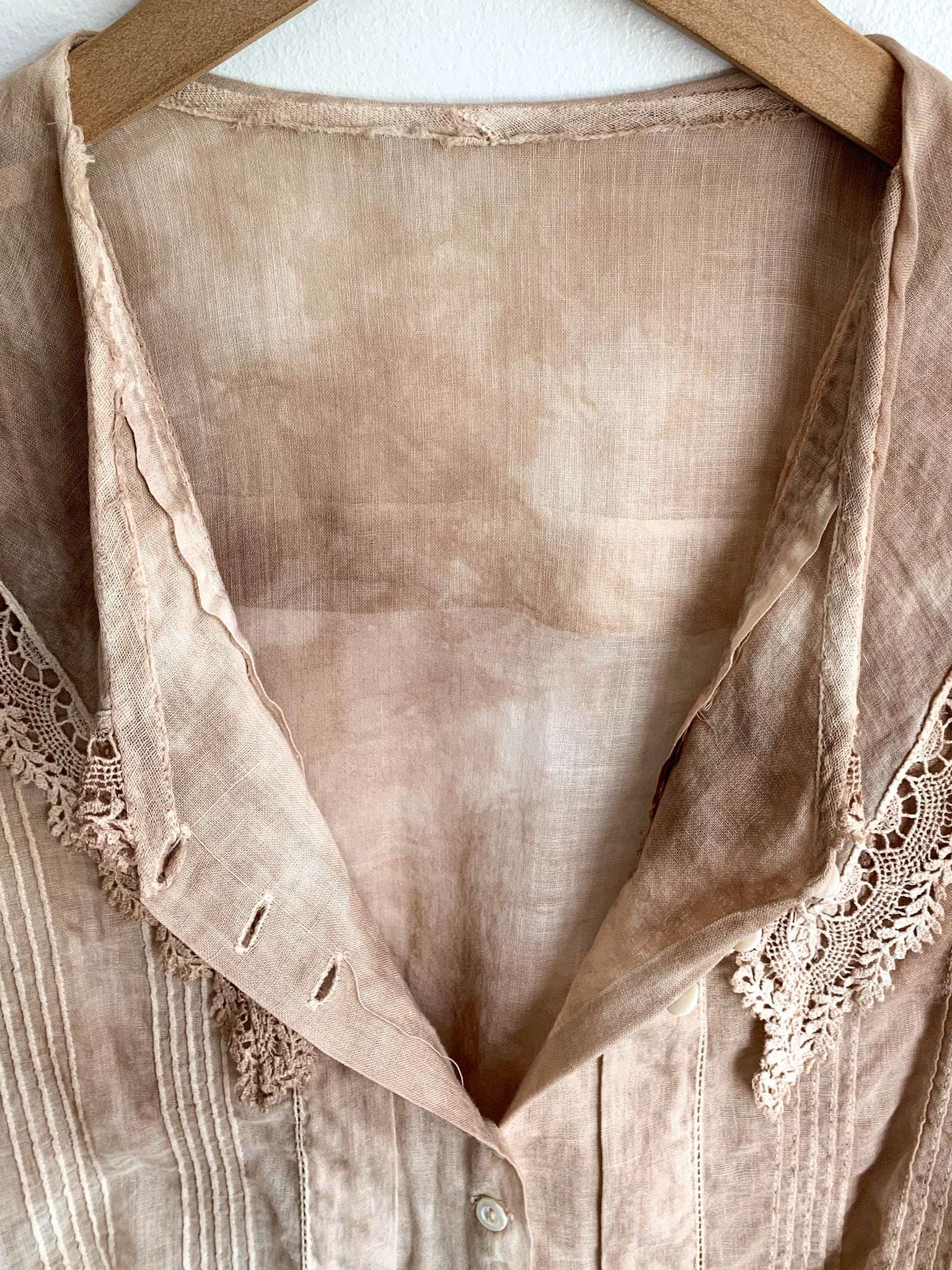 1920's Overdyed Blouse