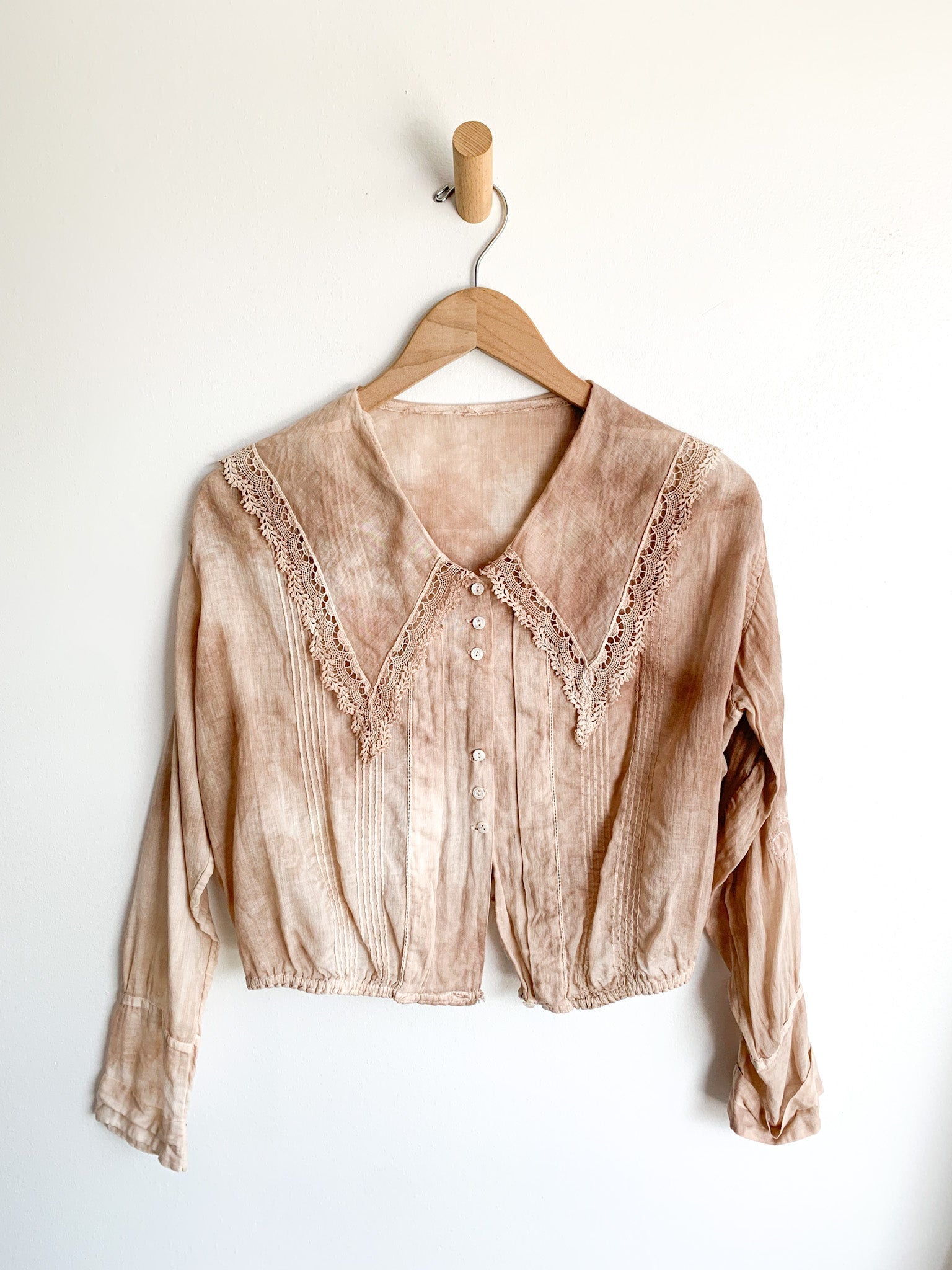 1920's Overdyed Blouse