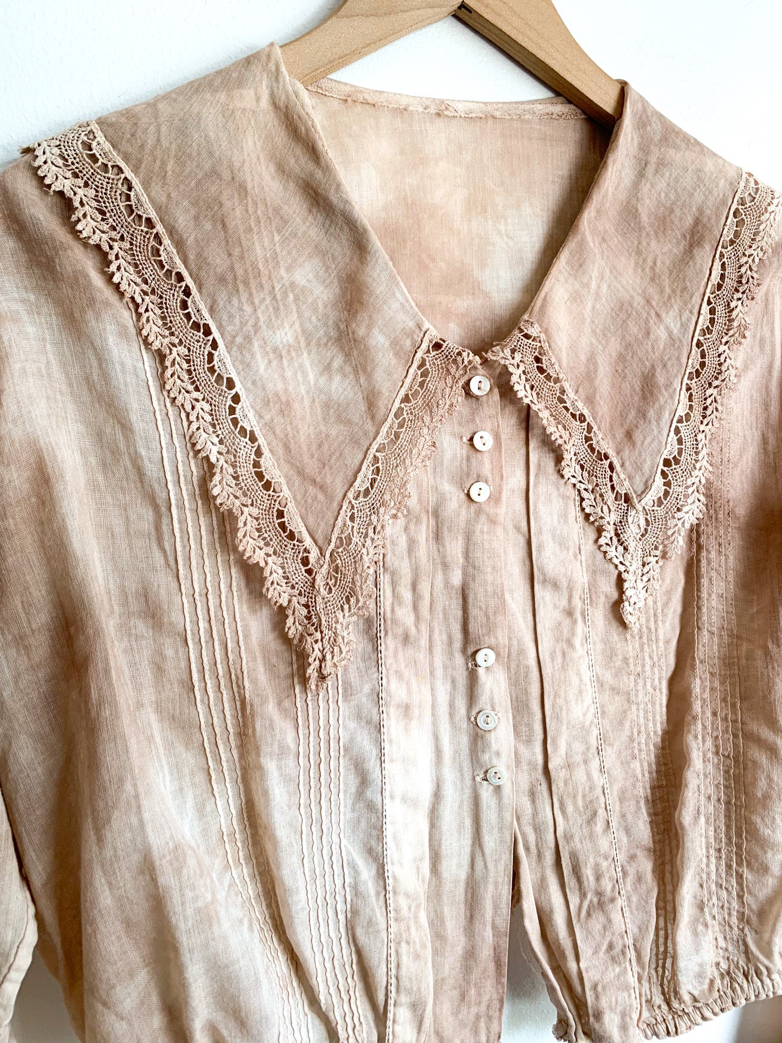 1920's Overdyed Blouse