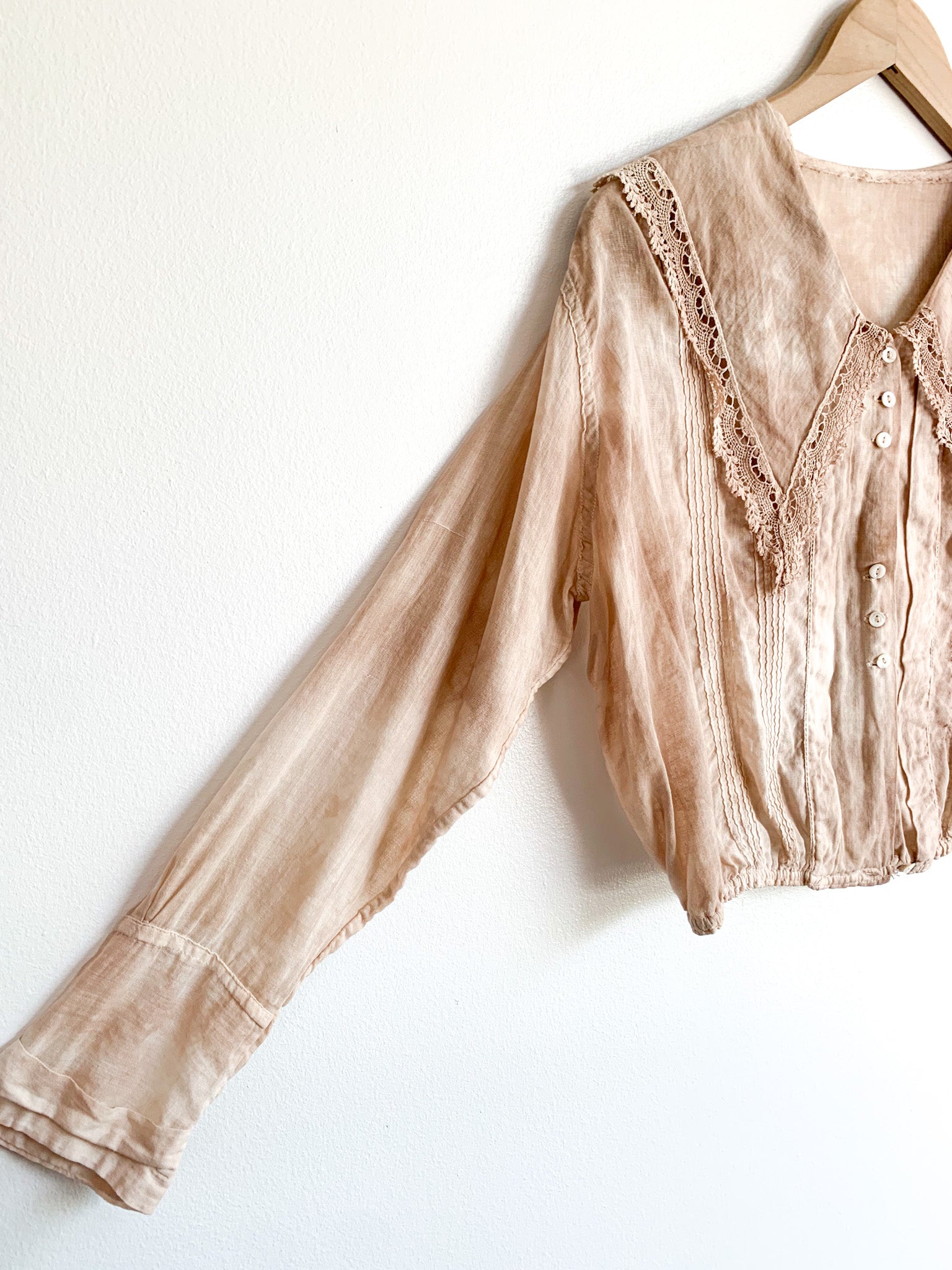 1920's Overdyed Blouse