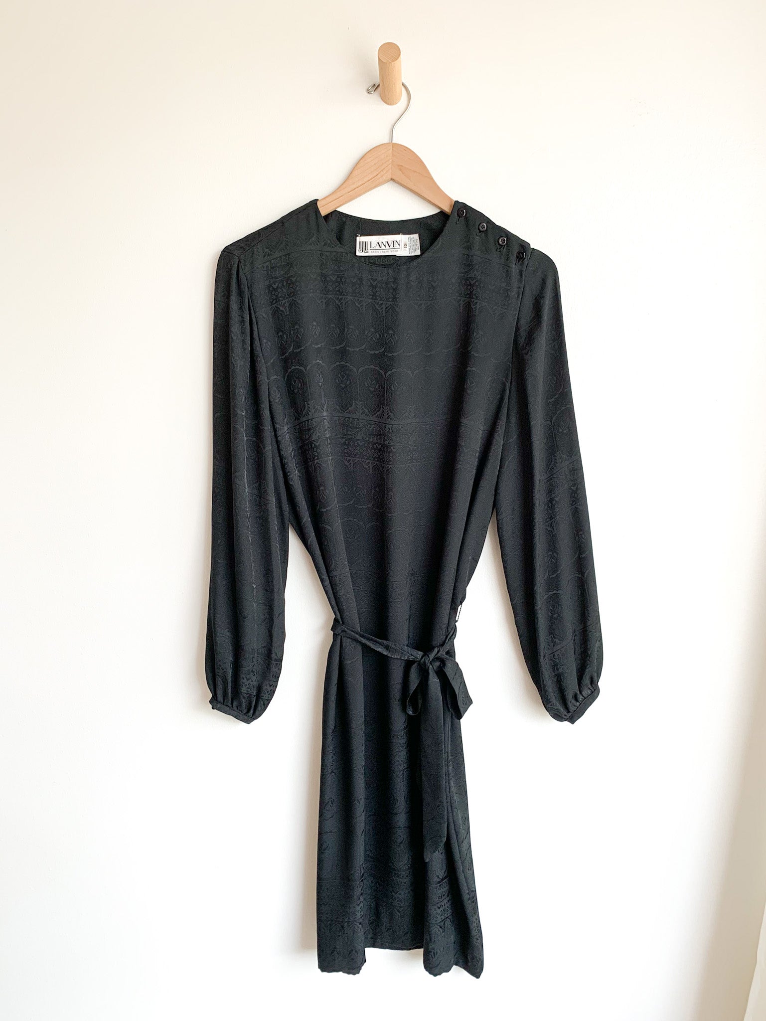 Lanvin Silk Jacquard Dress