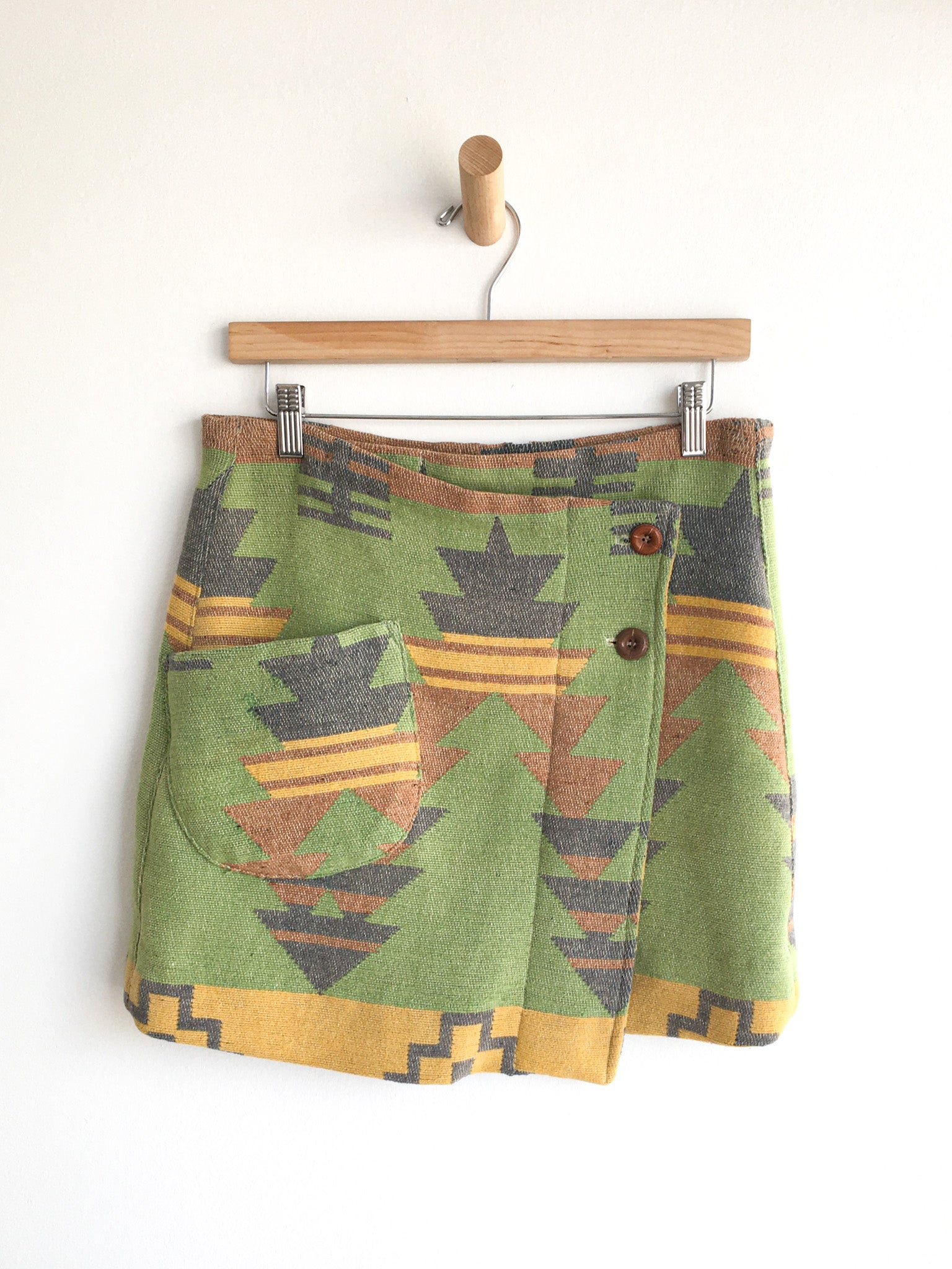 Handmade Camp Blanket Skirt