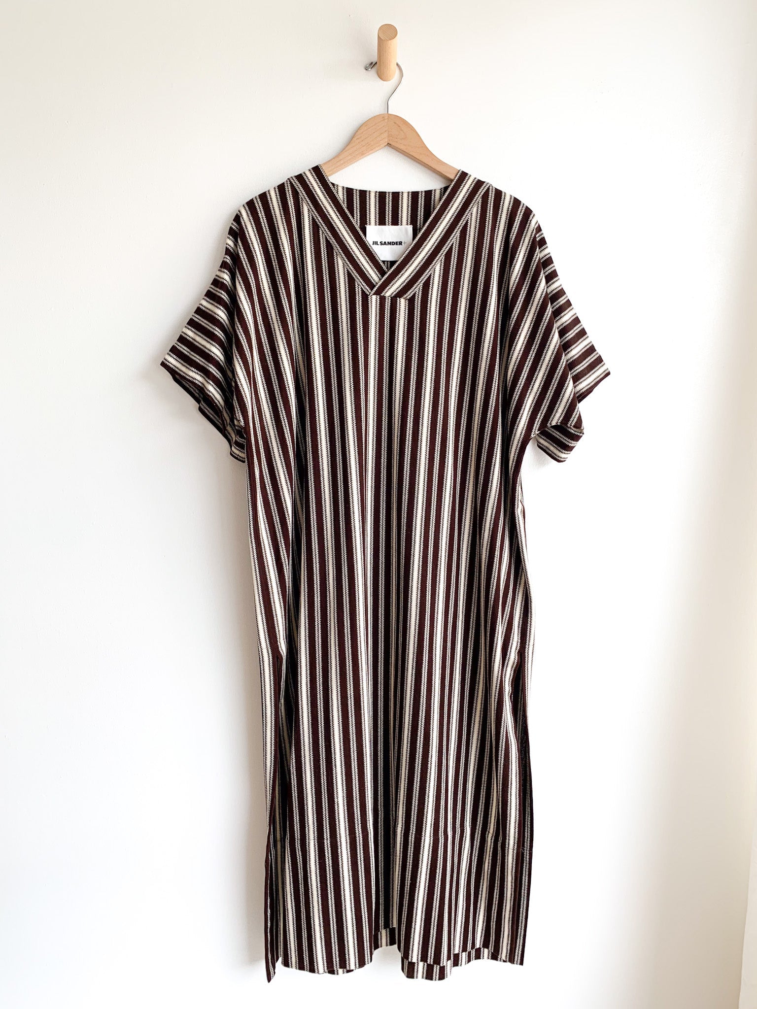 Jil Sander Striped Shirt Dress