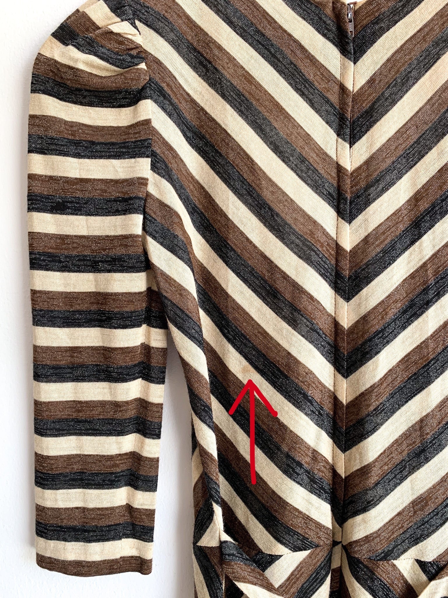 1970's Biba Striped Dress