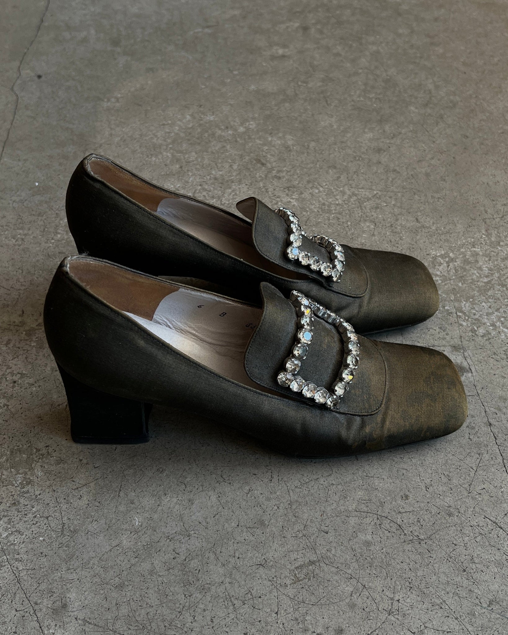 Dior Rhinestone Loafers