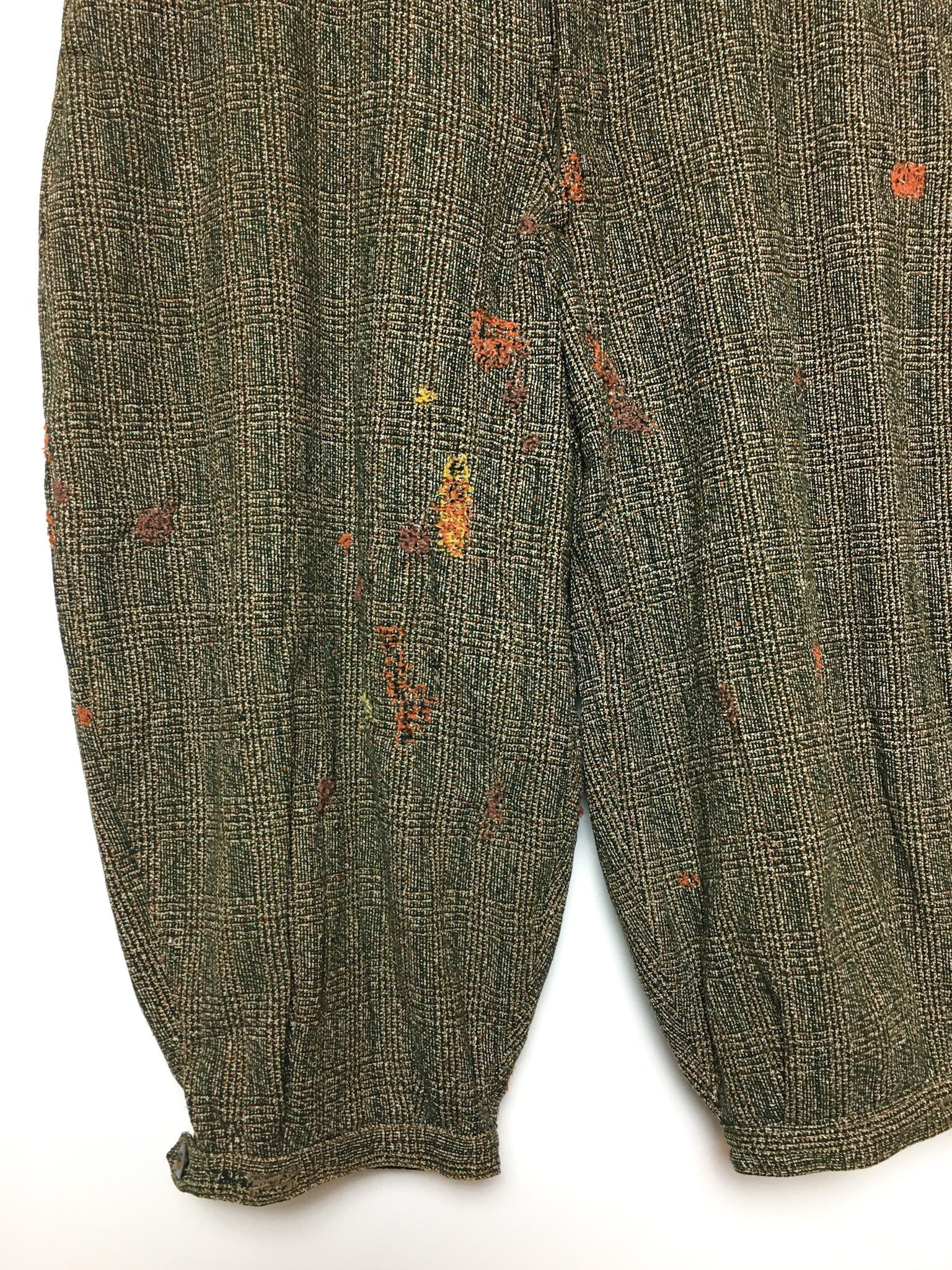 1920's Hand Darned Woolen Knickers