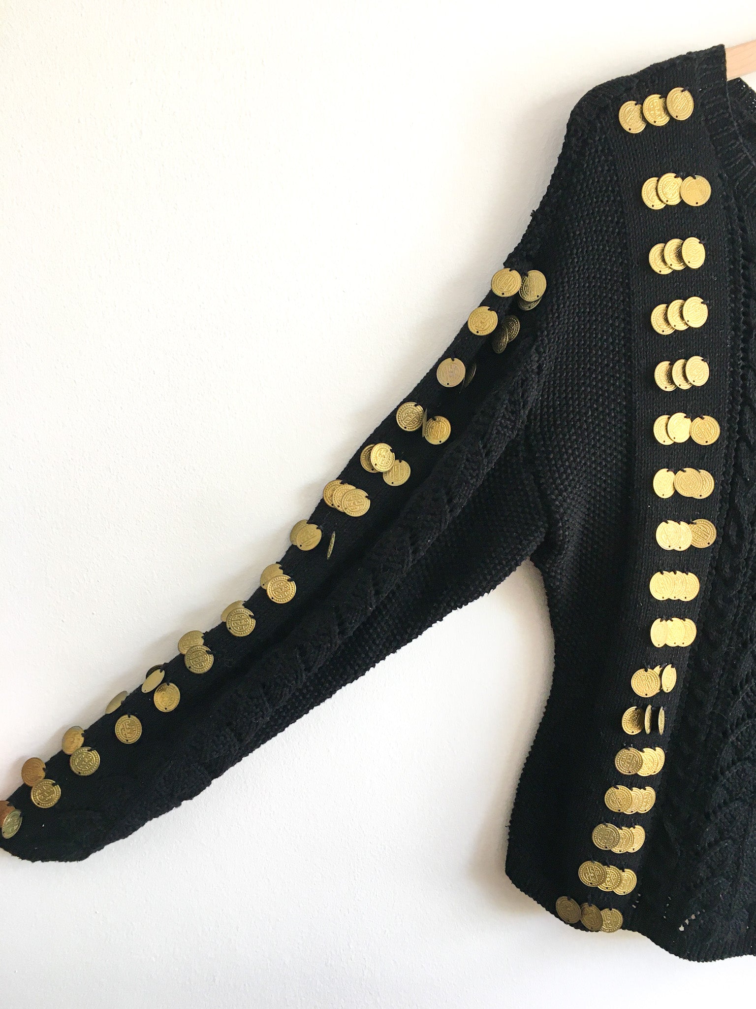 Golden Coin Sweater