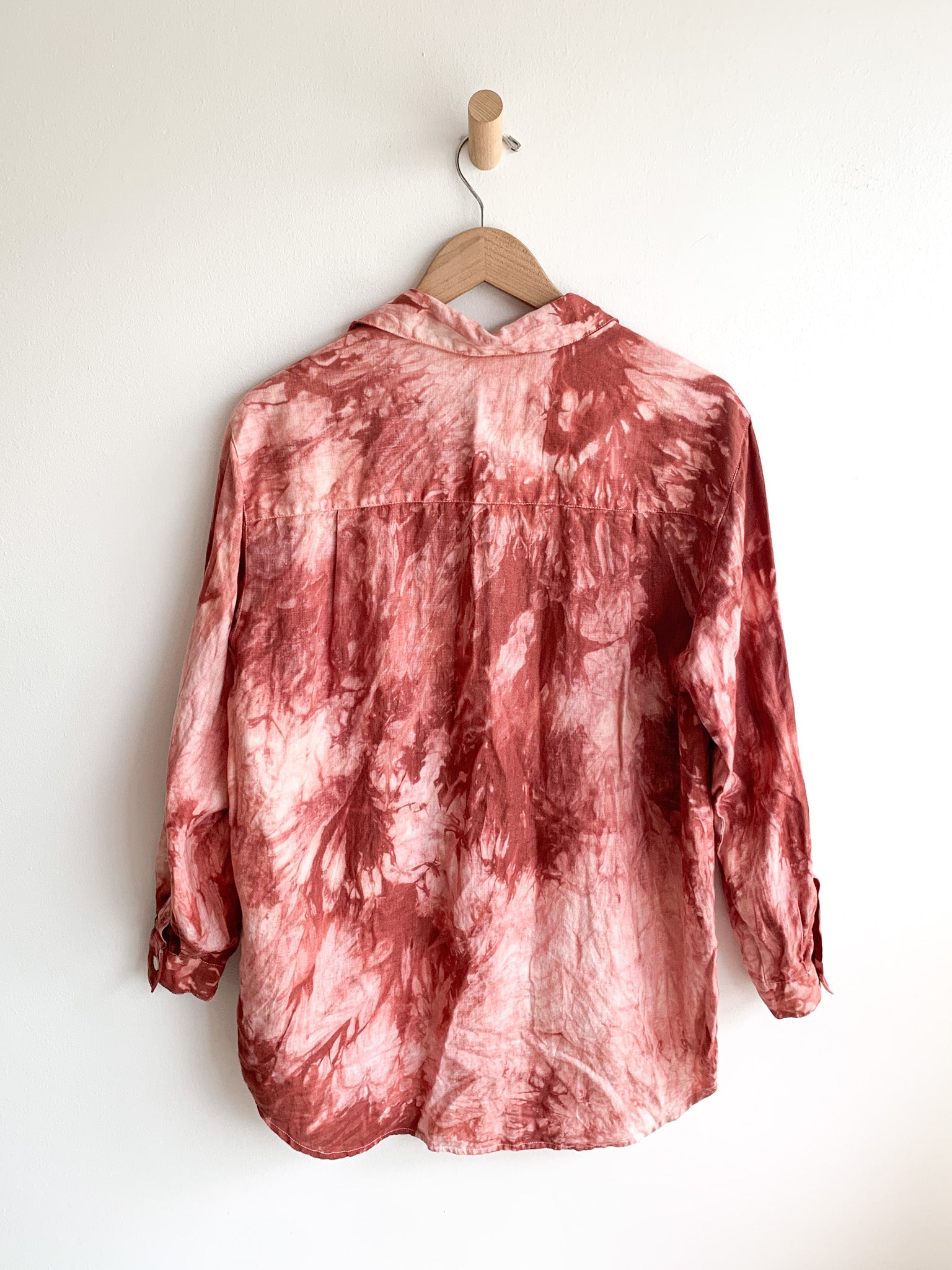 Hand Dyed Linen Shirt